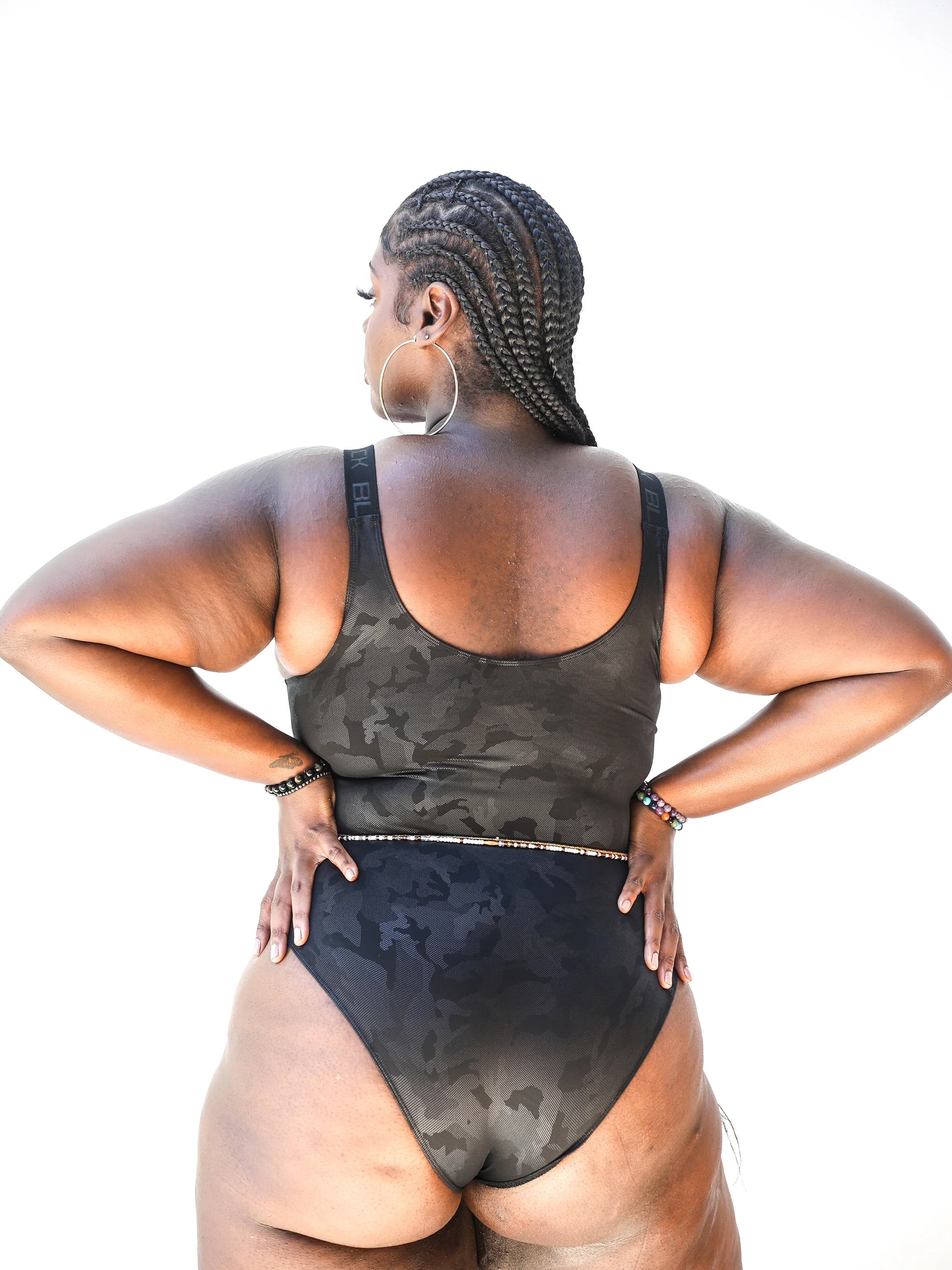 Actively Black 1 Piece Swimsuit - Image 15