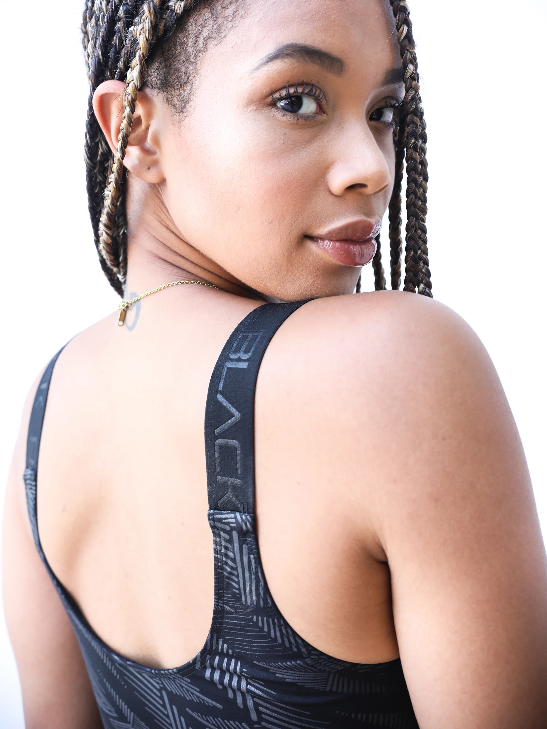 Actively Black 1 Piece Swimsuit - Image 17