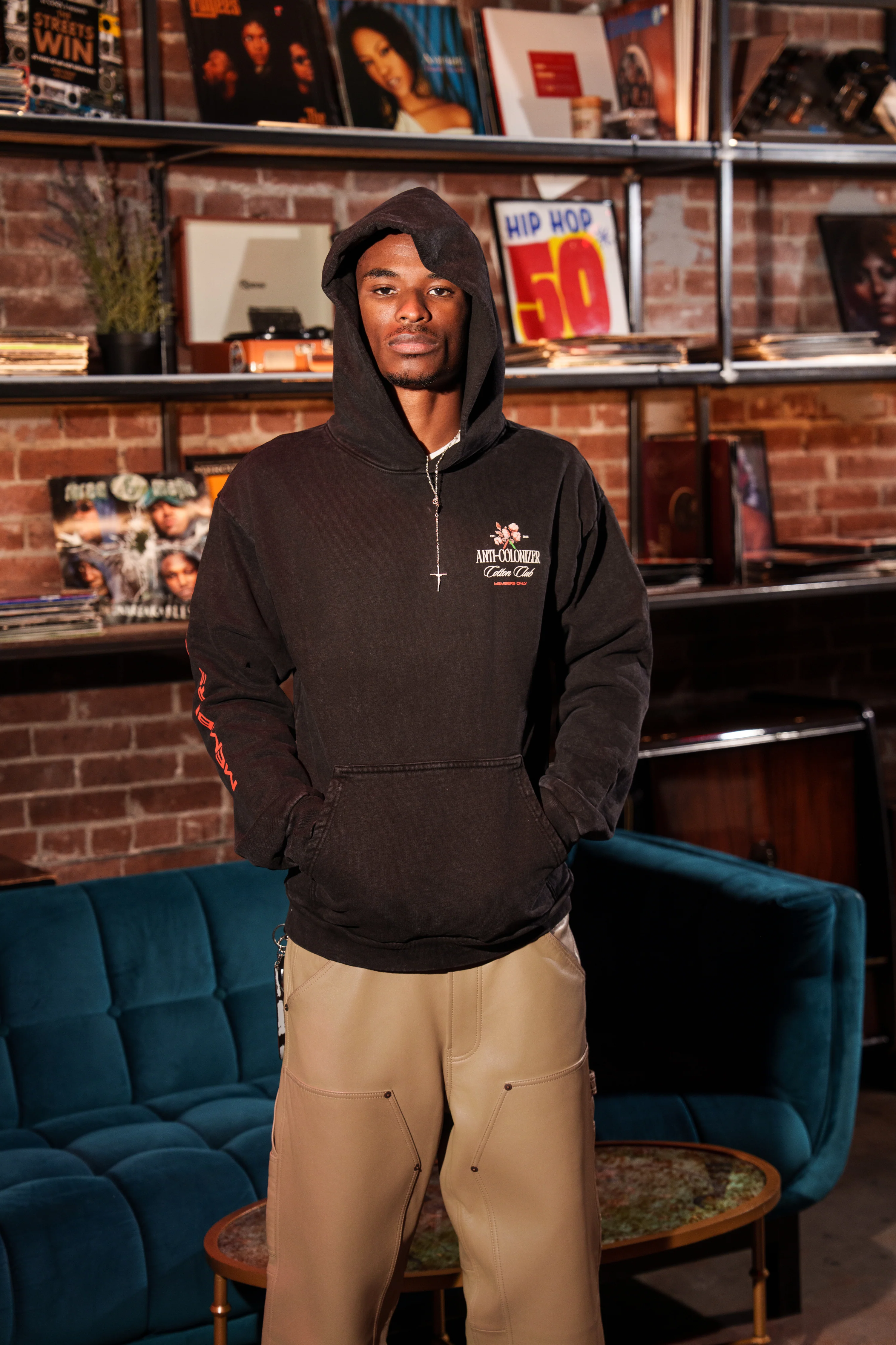 Actively Black Cotton Anti-Colonizer Hoodie - Image 15