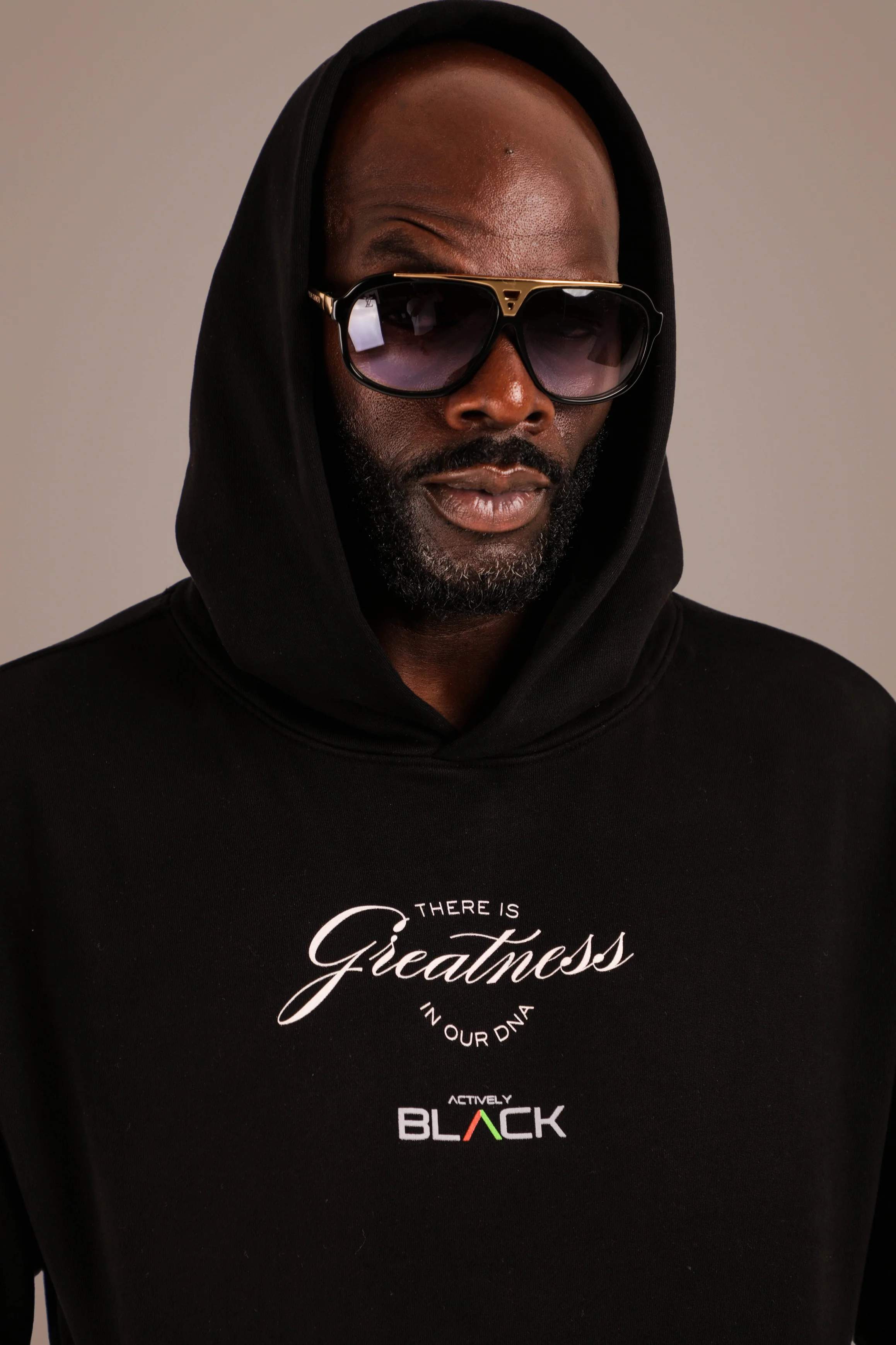 Actively Black Cotton Greatness Hoodie - Image 7