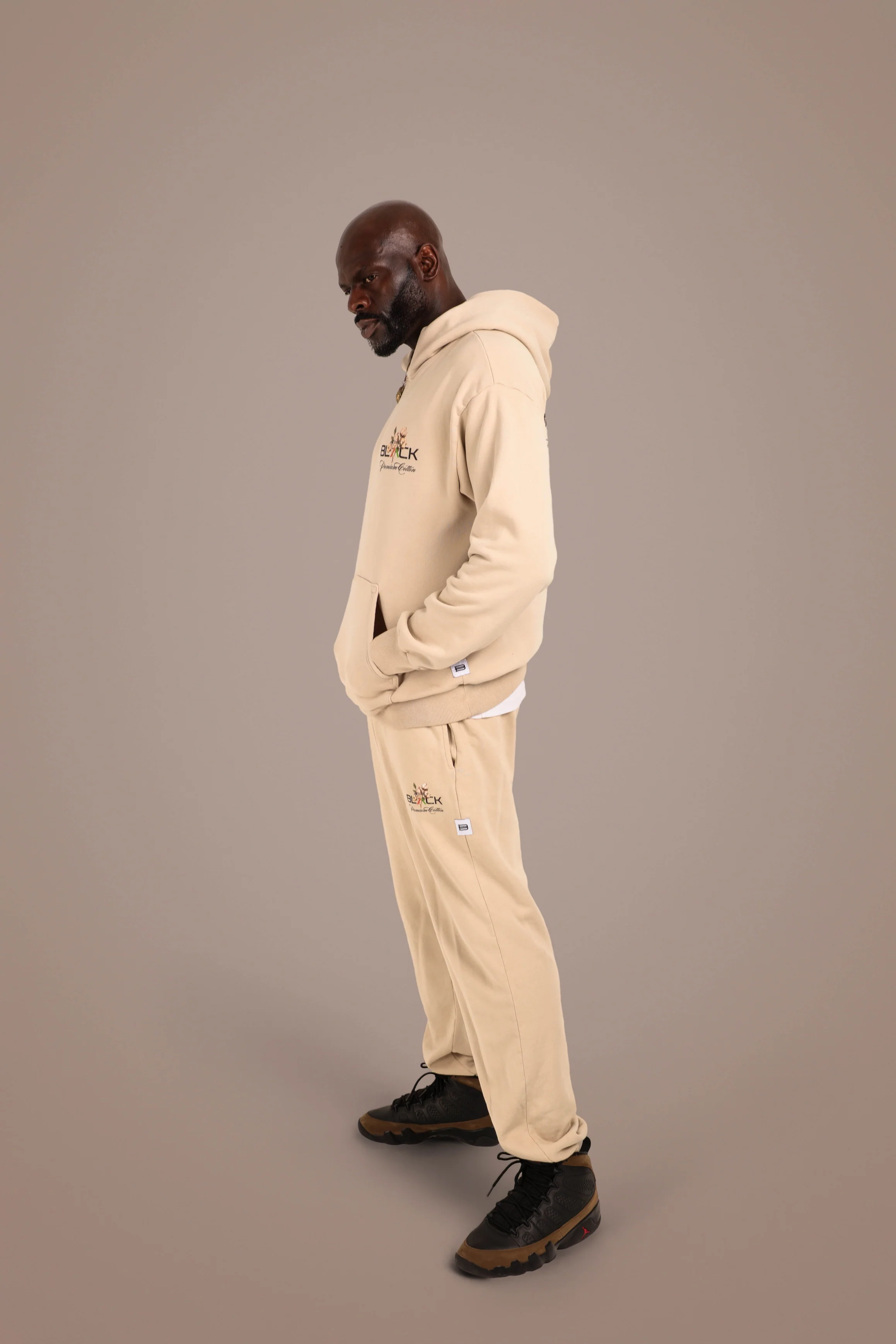 Actively Black Cotton Logo Hoodie - Image 11