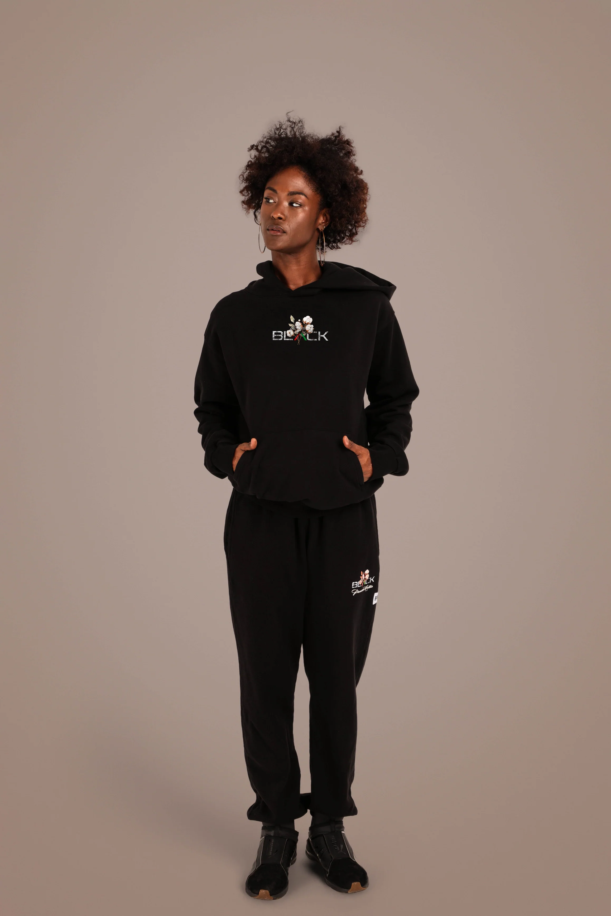 Actively Black Cotton MADE Hoodie - Image 7