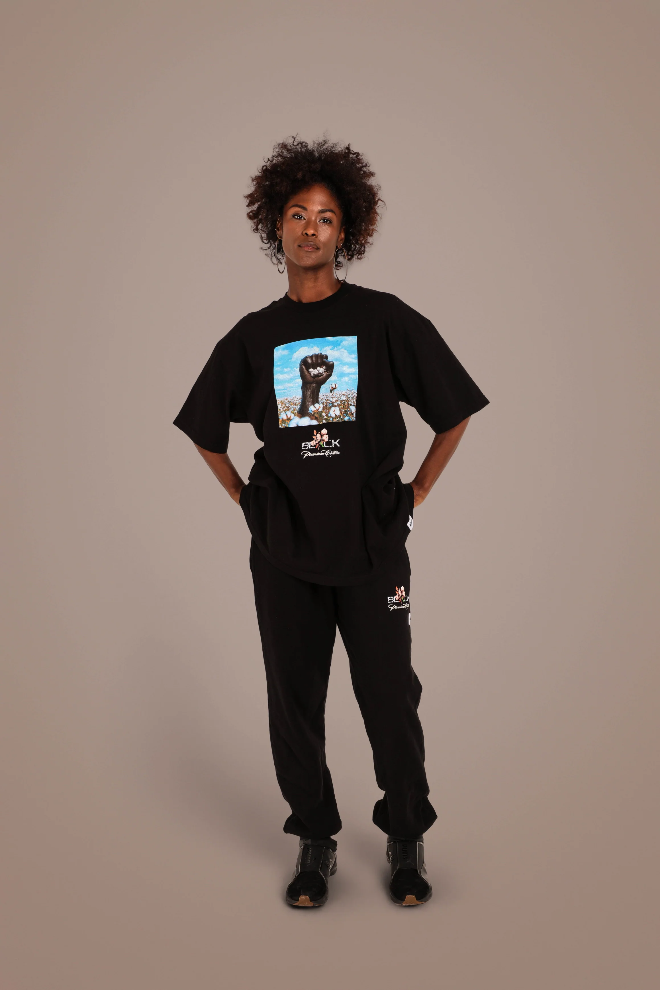 Actively Black Cotton Reclaim Shirt - Image 6