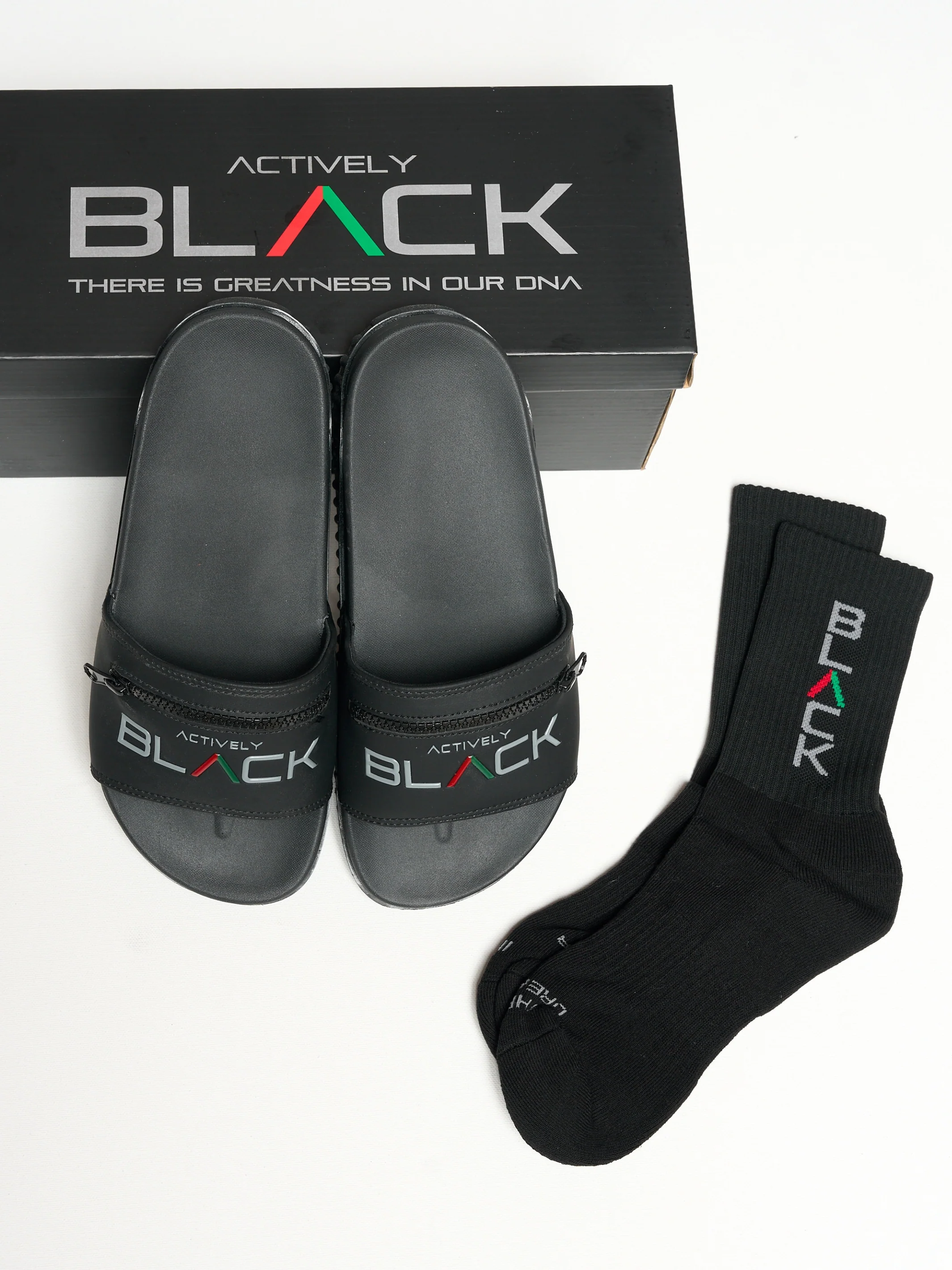 Actively Black Premium Slides 2.0 - Image 5