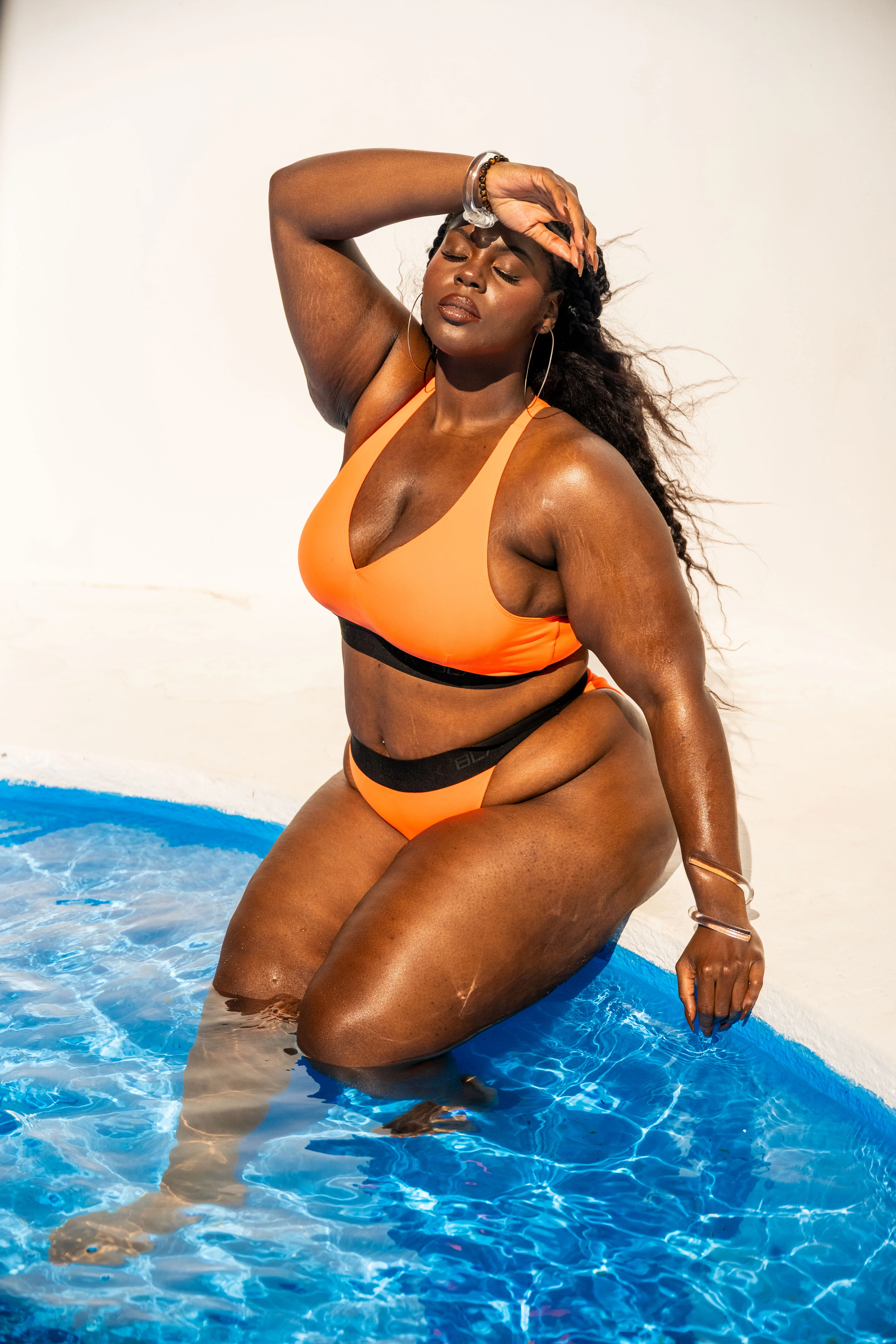 Black Band Swim Top - Image 8