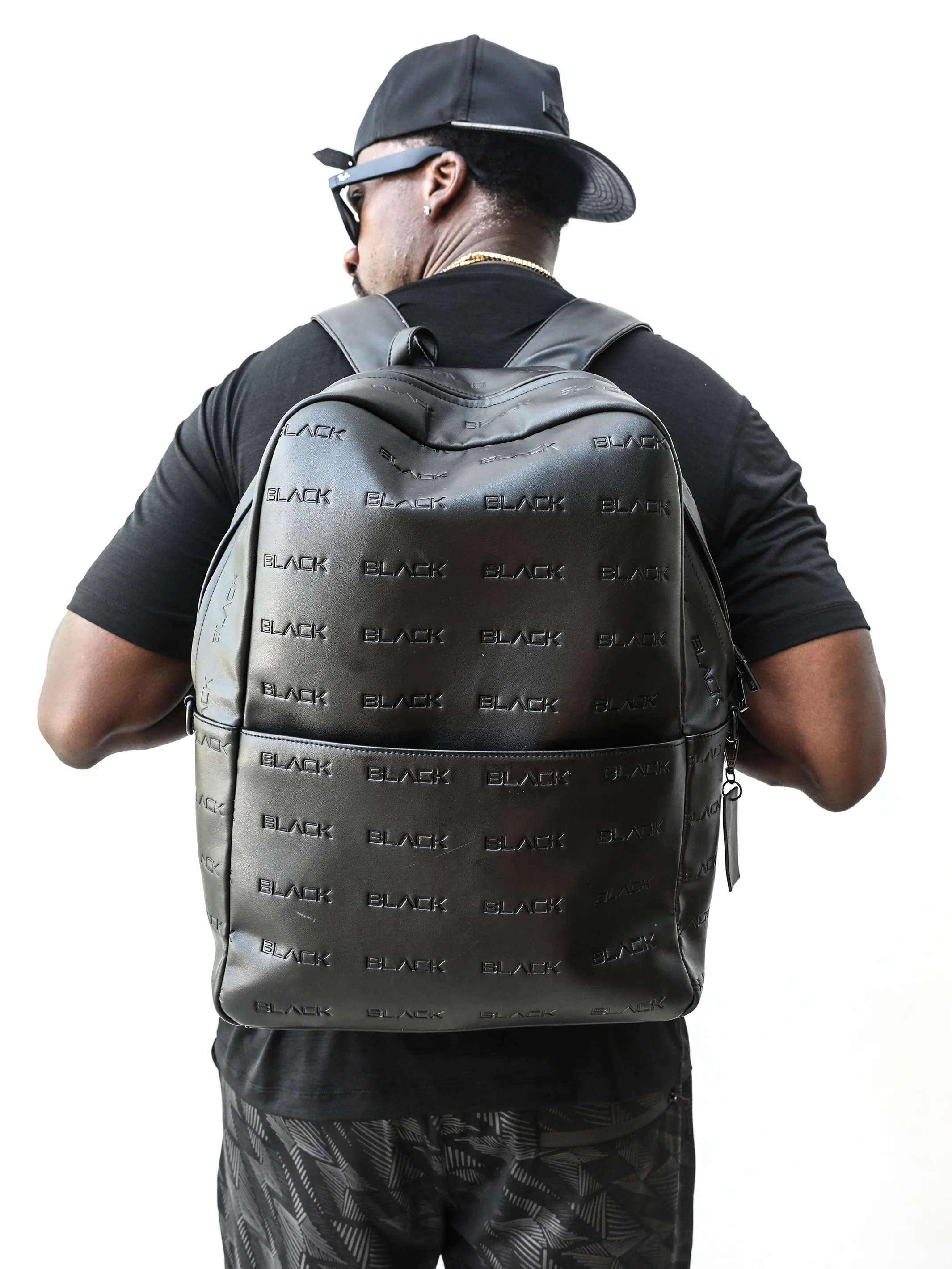 Black Luxe Backpack - Image 4