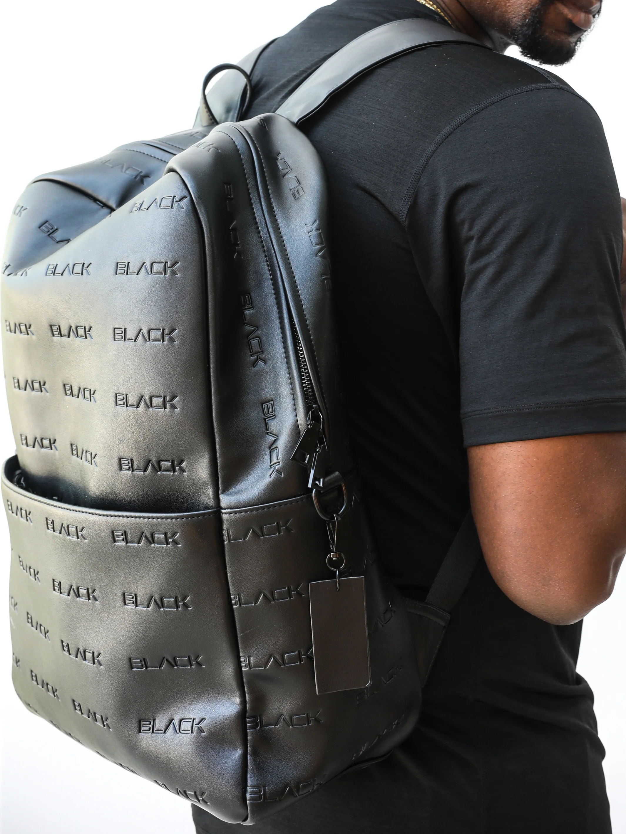 Black Luxe Backpack - Image 5