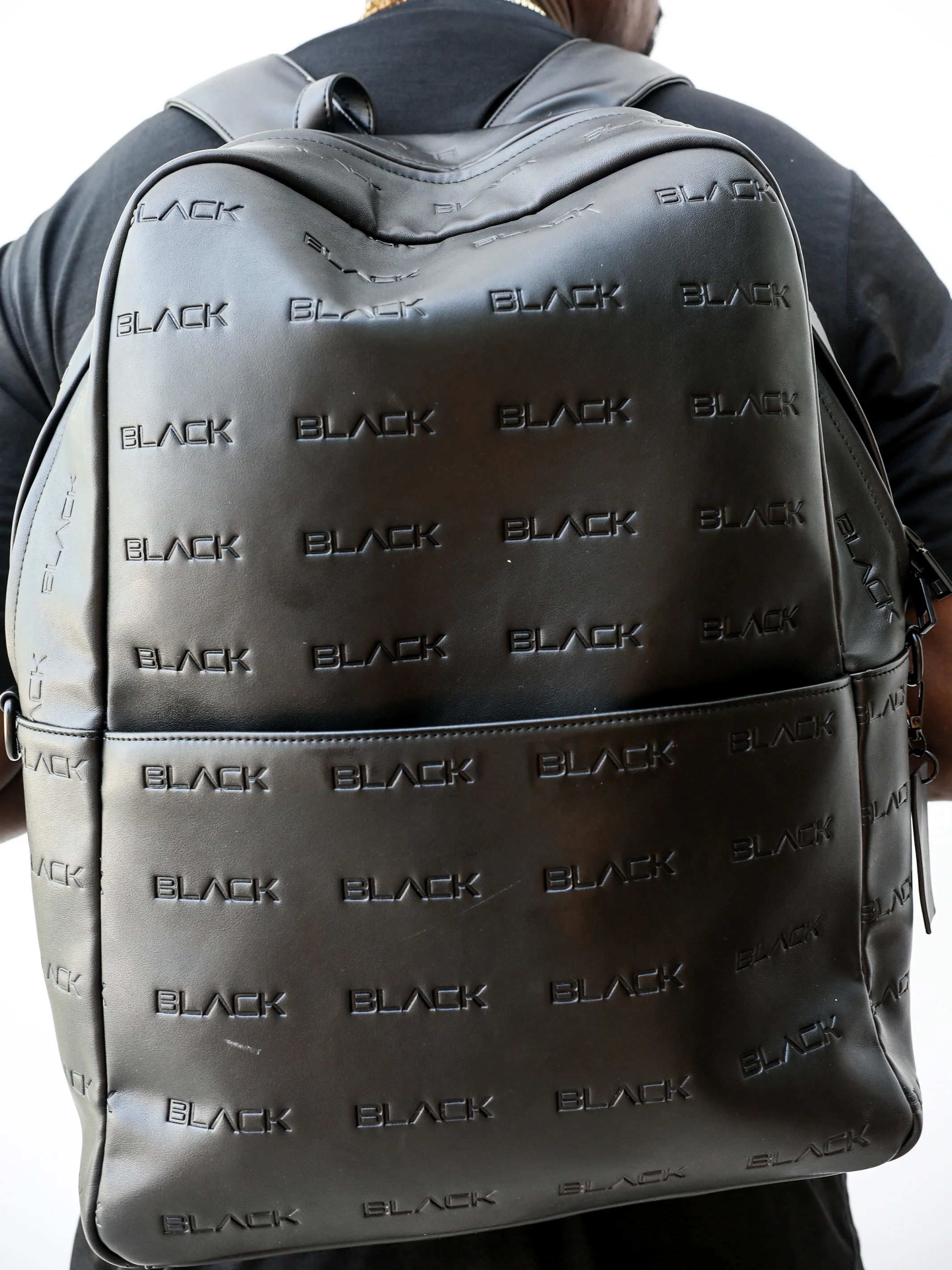 Black Luxe Backpack - Image 7