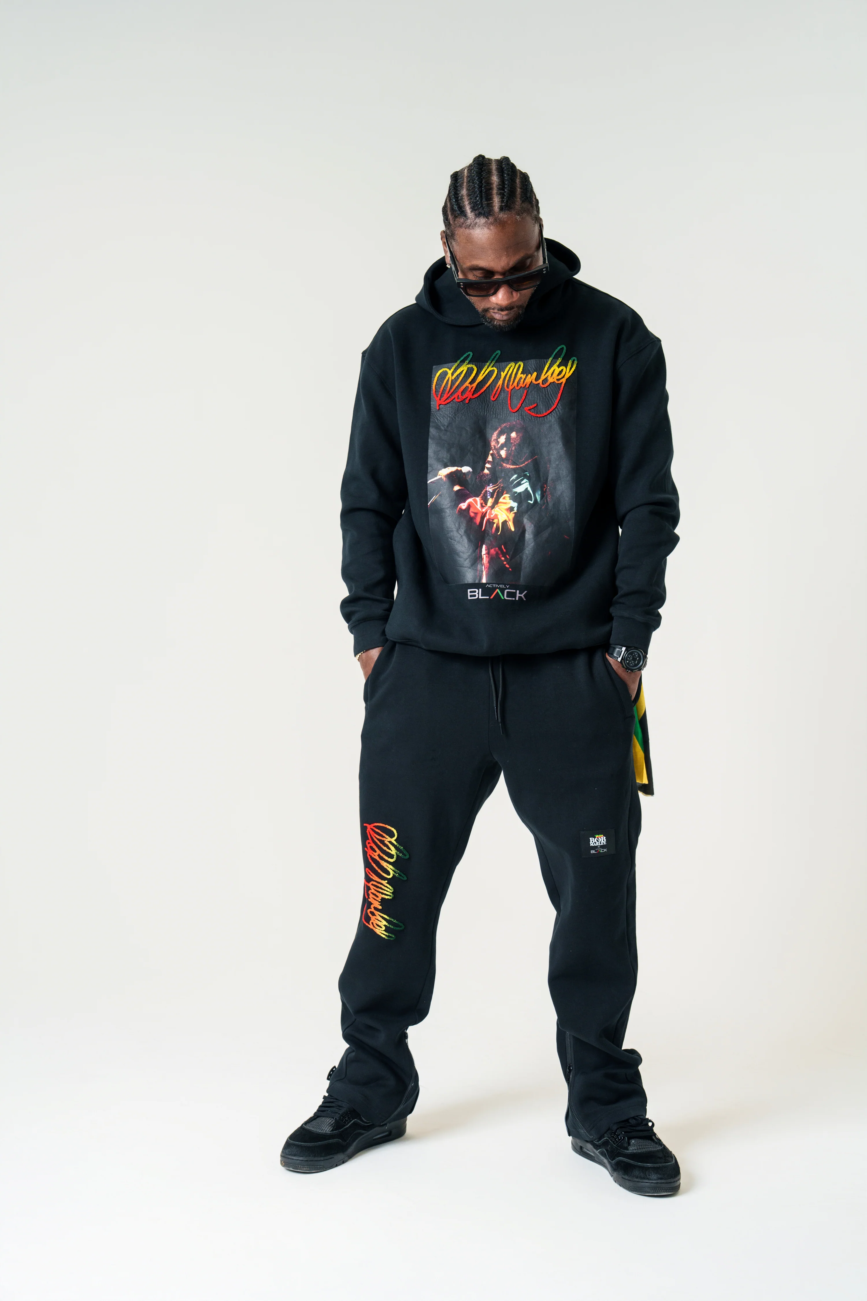 Bob Marley x Actively Black Legendary Sweatpants - Image 5