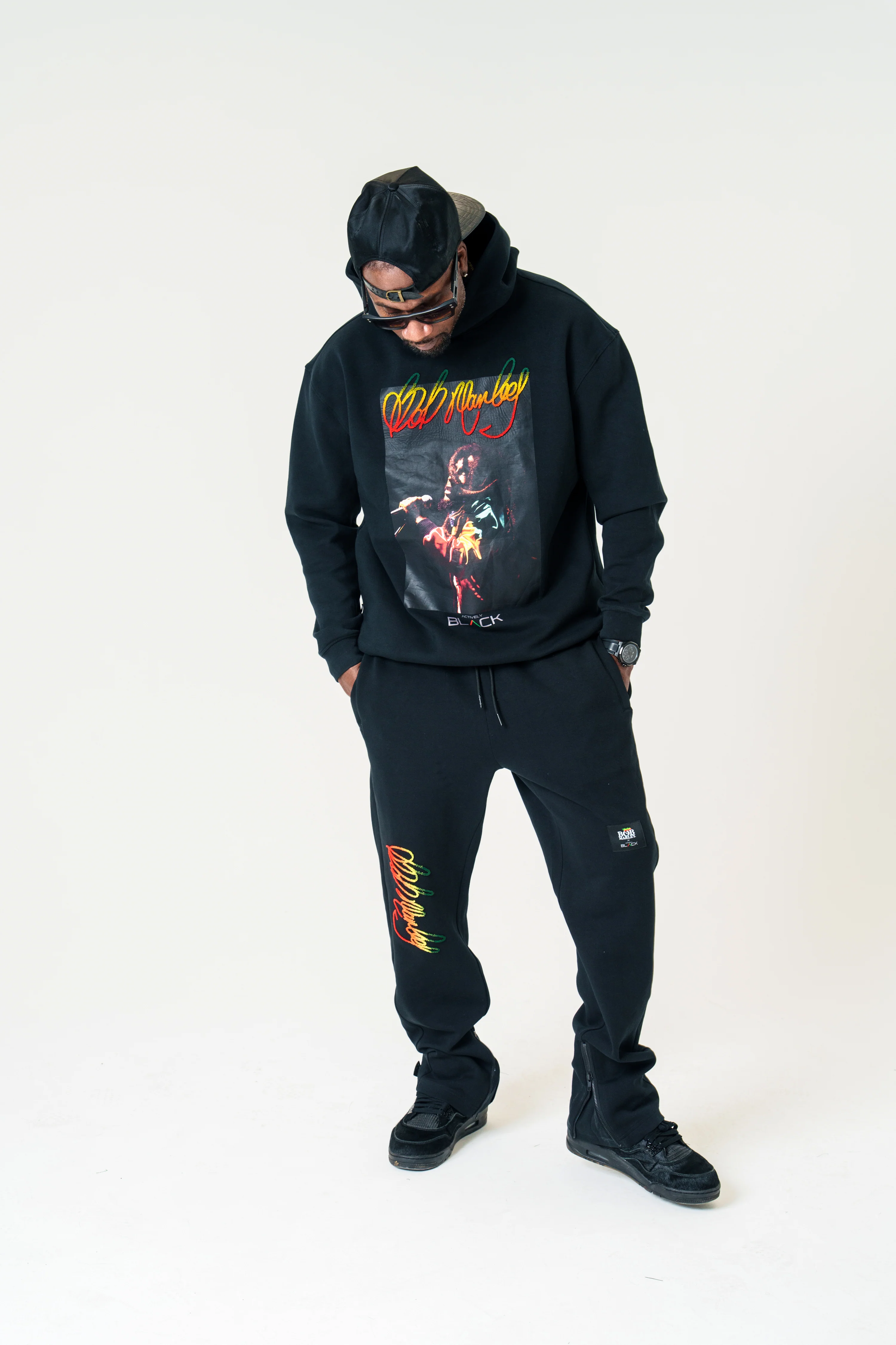 Bob Marley x Actively Black Legendary Sweatpants - Image 6