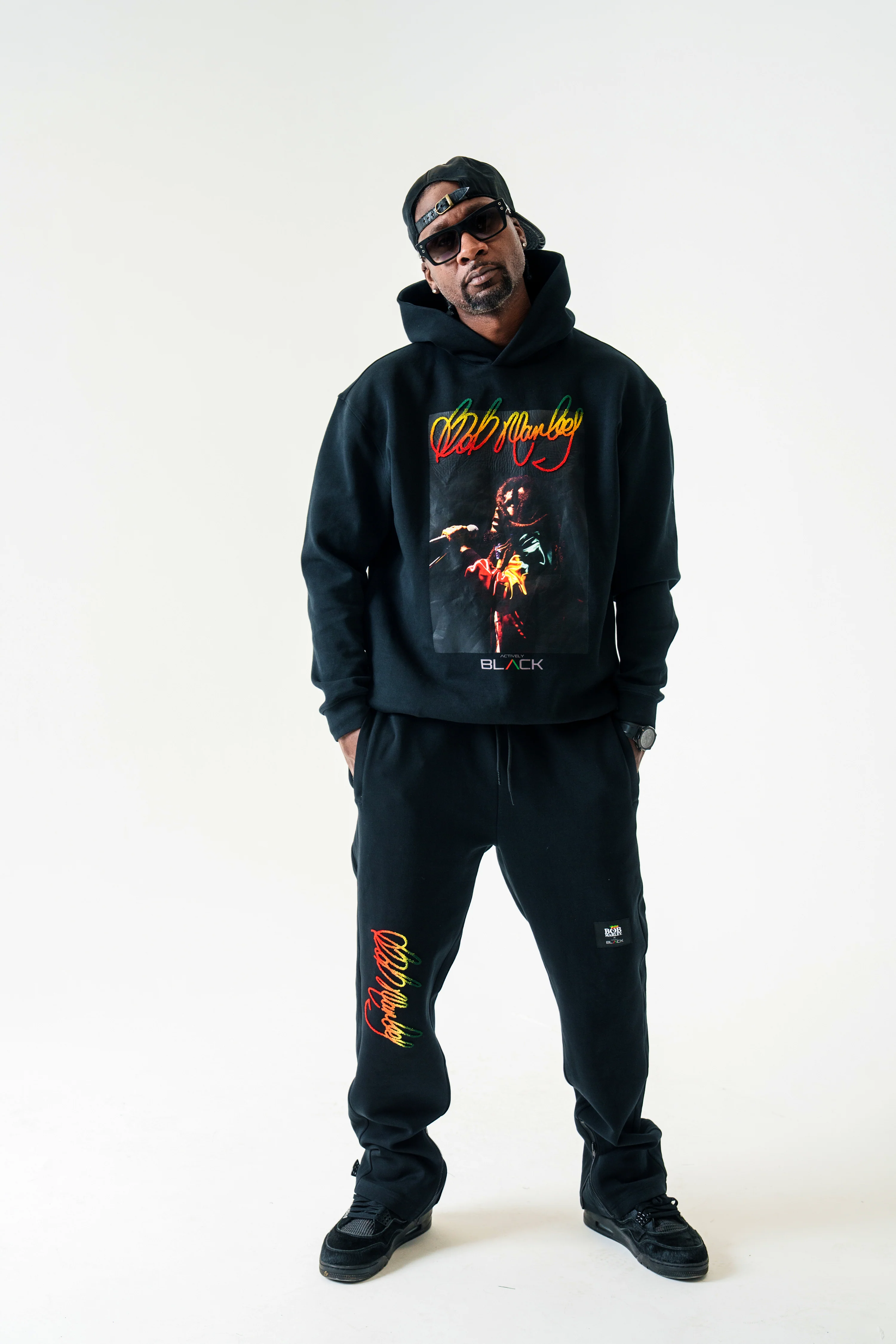 Bob Marley x Actively Black Legendary Sweatpants - Image 7