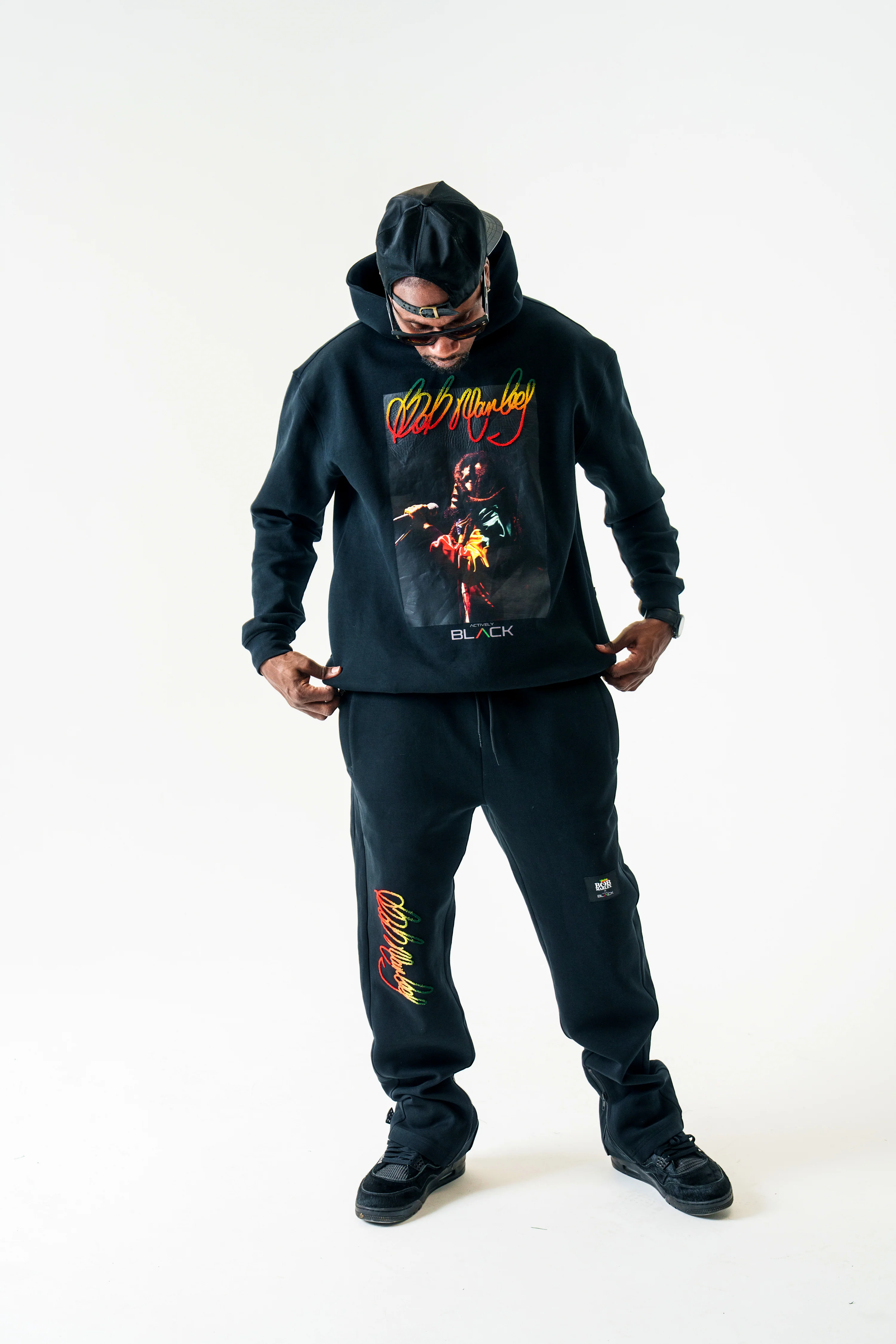 Bob Marley x Actively Black Legendary Sweatpants - Image 8