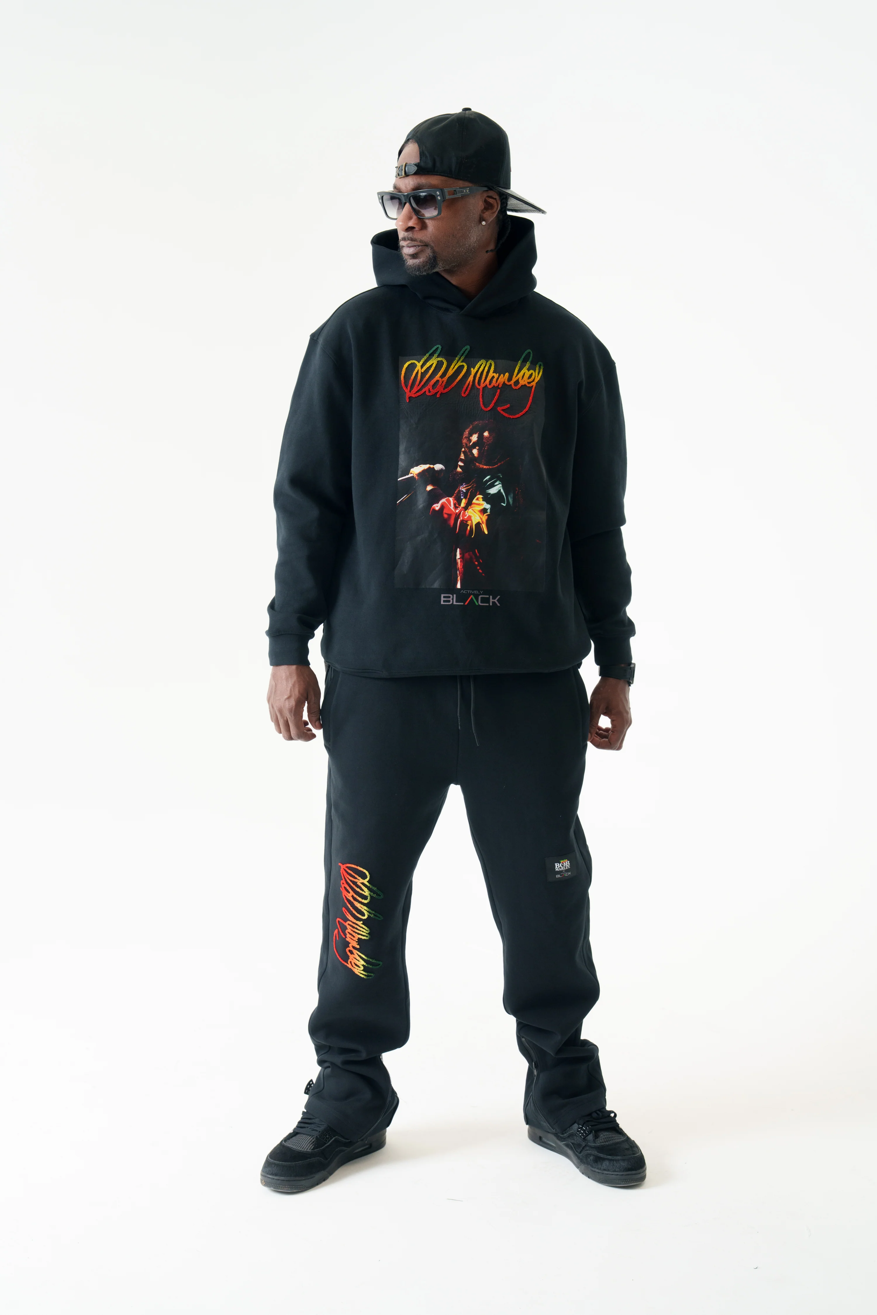 Bob Marley x Actively Black Legendary Sweatpants - Image 9