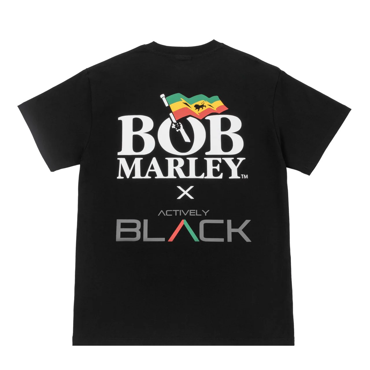 Bob Marley x Actively Black Lifestyle Tee - Image 4
