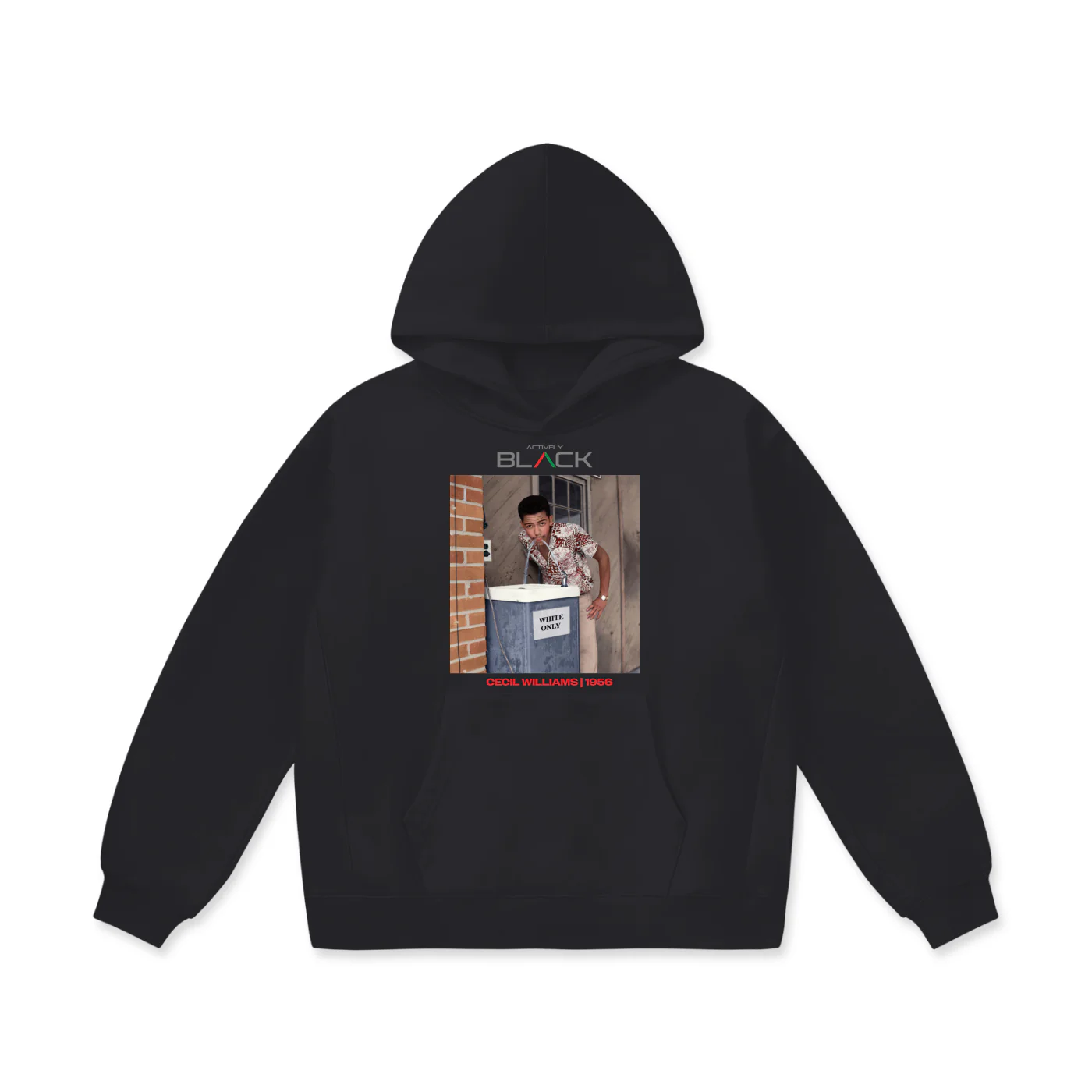Cecil Williams x Actively Black Lifestyle Hoodie - Image 2
