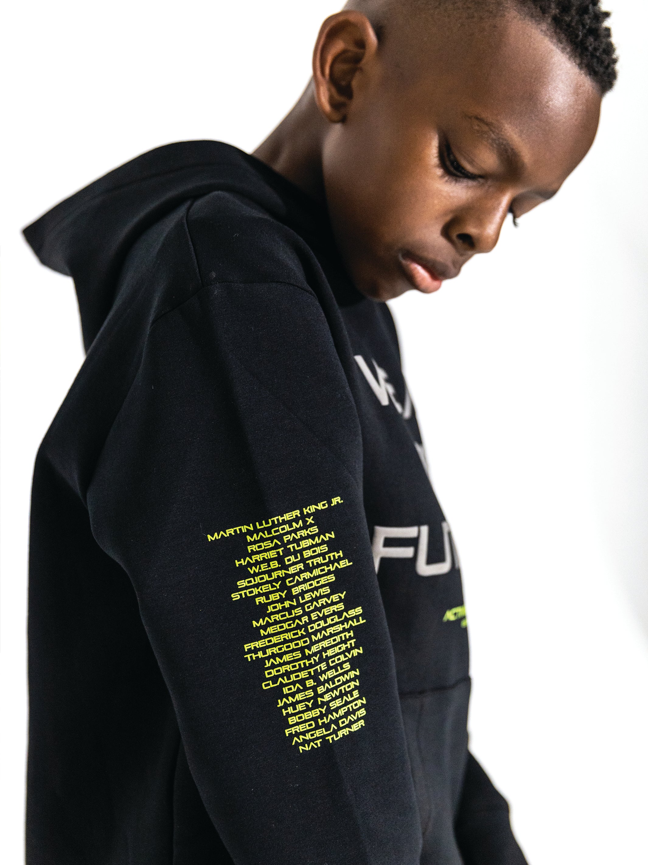 Kids We Are The Future Performance Tech Hoodie - Image 4