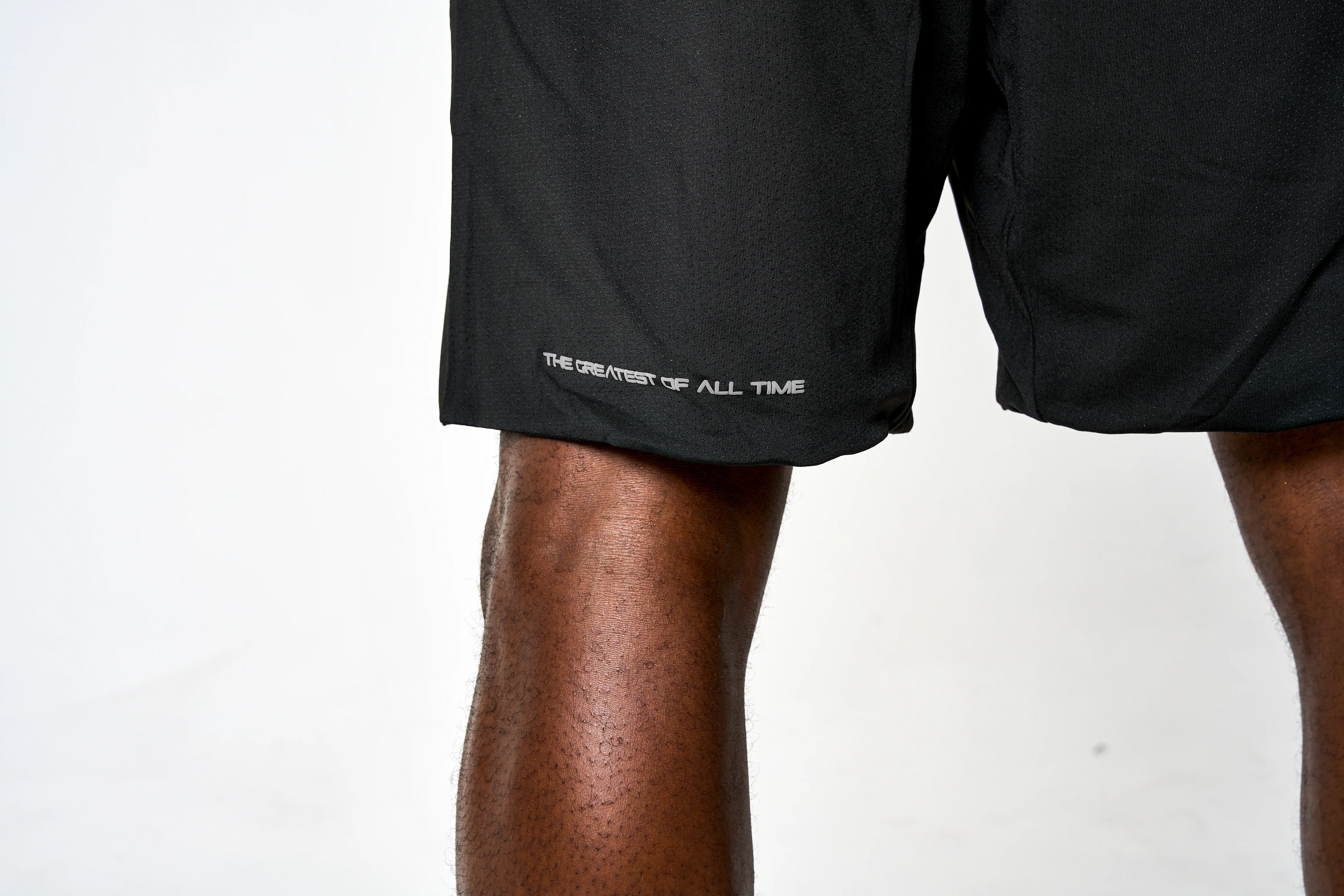 Men's Ali x Actively Black G.O.A.T. Shorts - Image 4