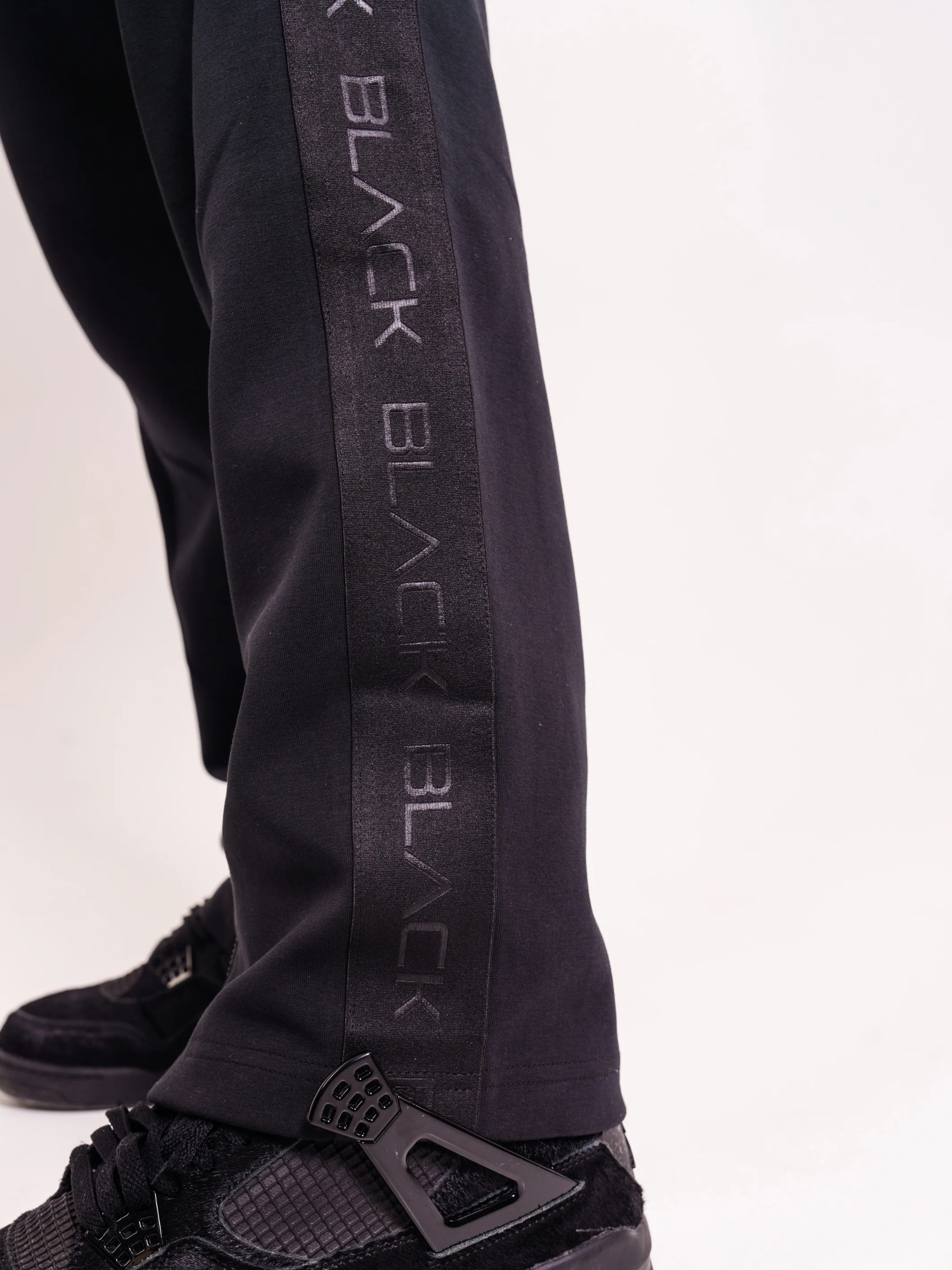 Men's Black Band Luxe Pants - Image 3