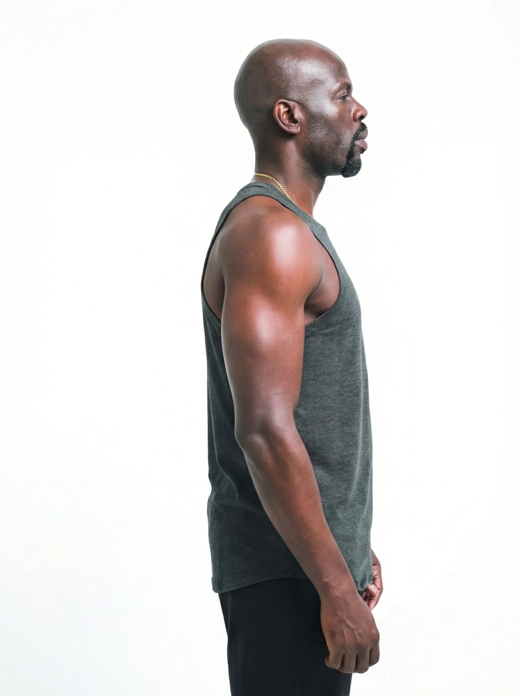 Men's Black Fist Performance Tank - Image 7