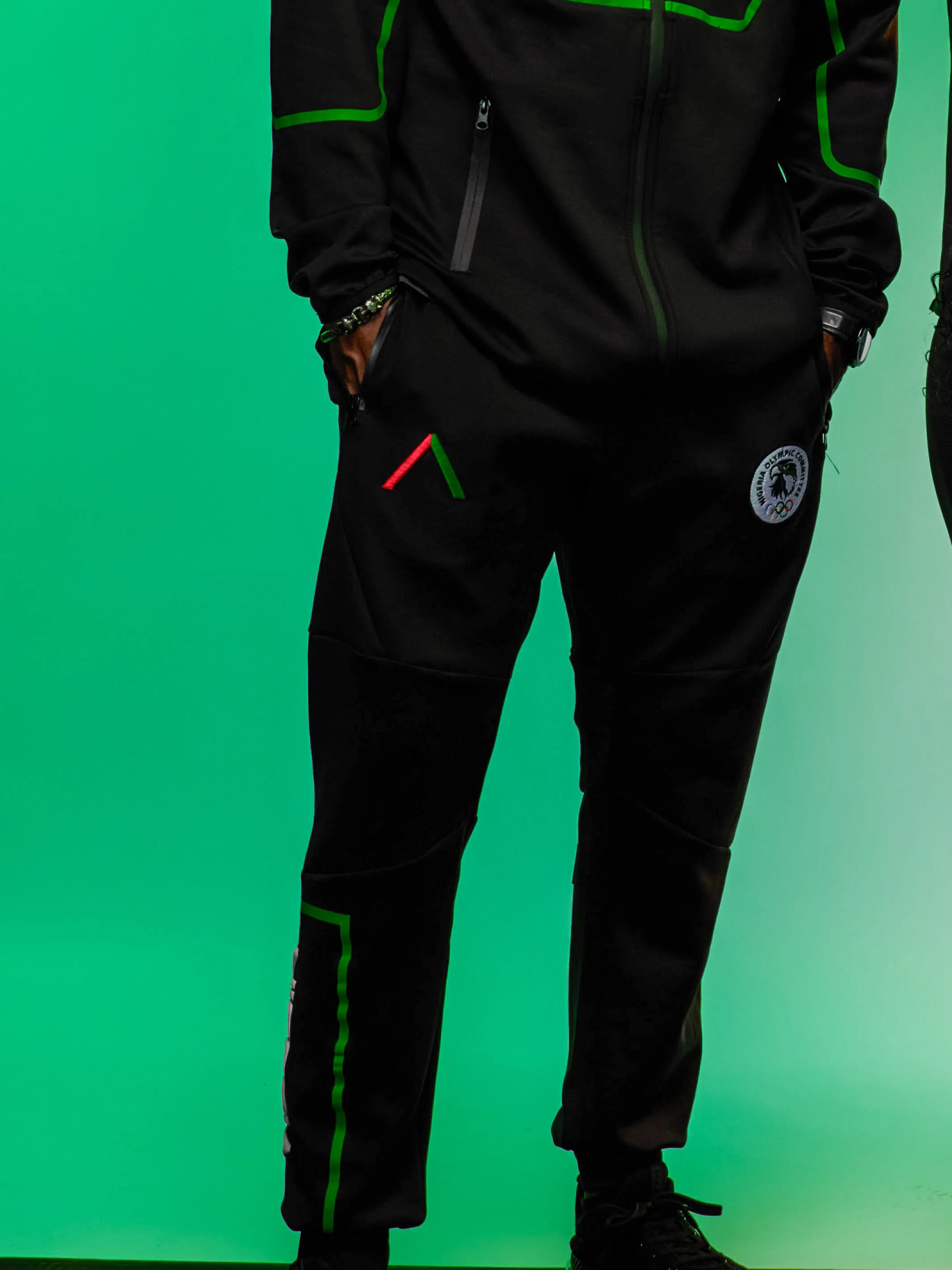 Unisex Team Nigeria Joggers - Image 5