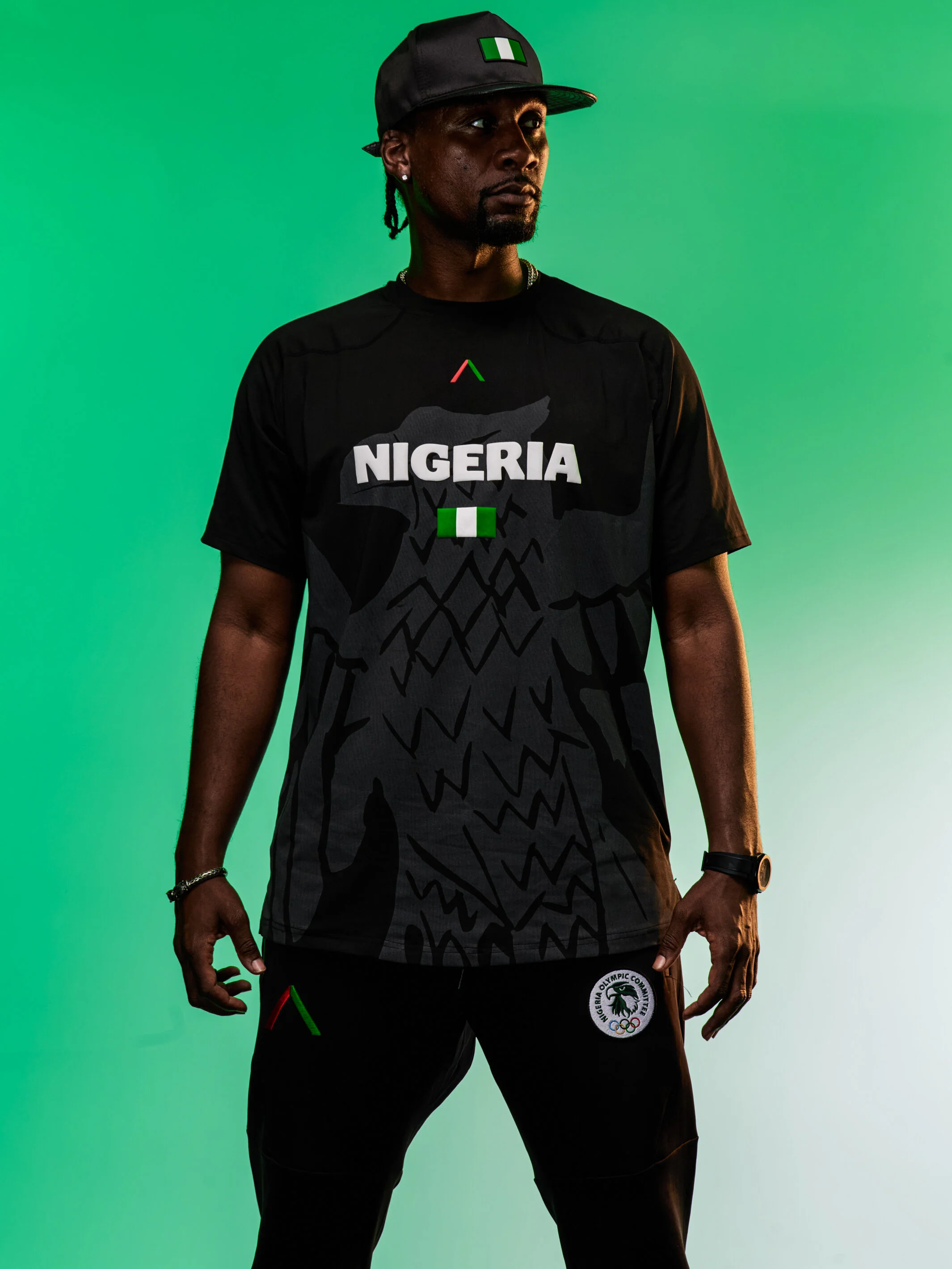 Unisex Team Nigeria Joggers - Image 7