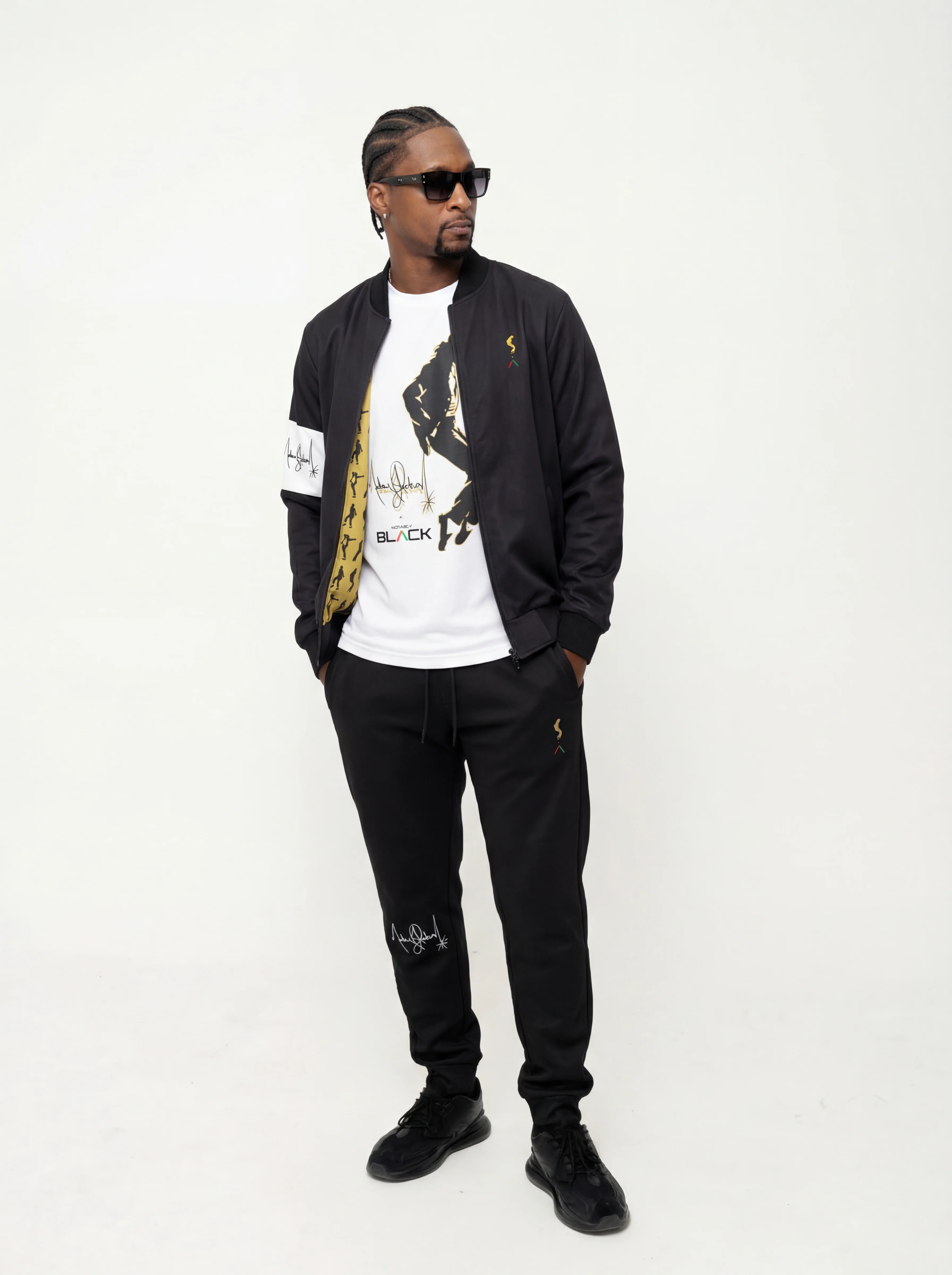 Michael Jackson x Actively Black Moonwalker Jacket - Image 8