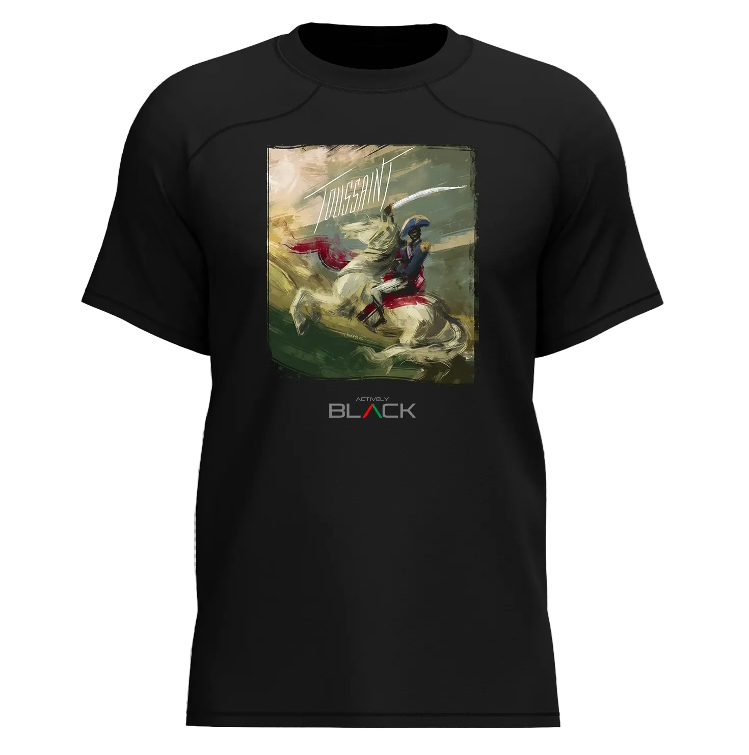 Nikkolas Smith x Actively Black "TOUSSAINT" Shirt