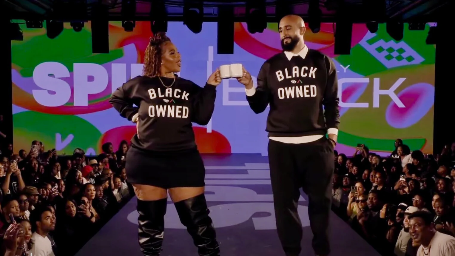 SPILL x Actively BLACK OWNED Crewneck - Image 4