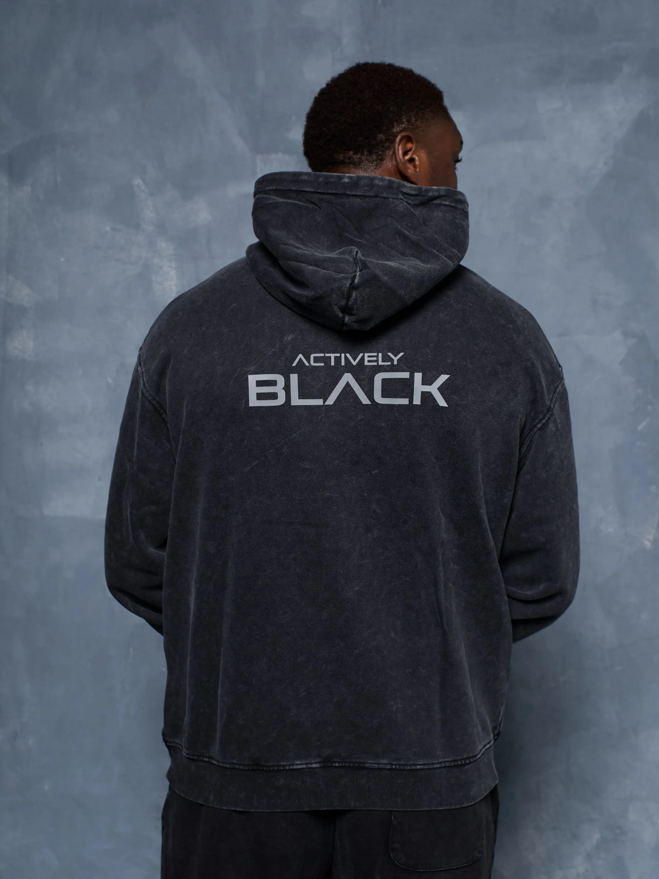 Unisex Actively Black Vintage Lifestyle Hoodie - Image 18