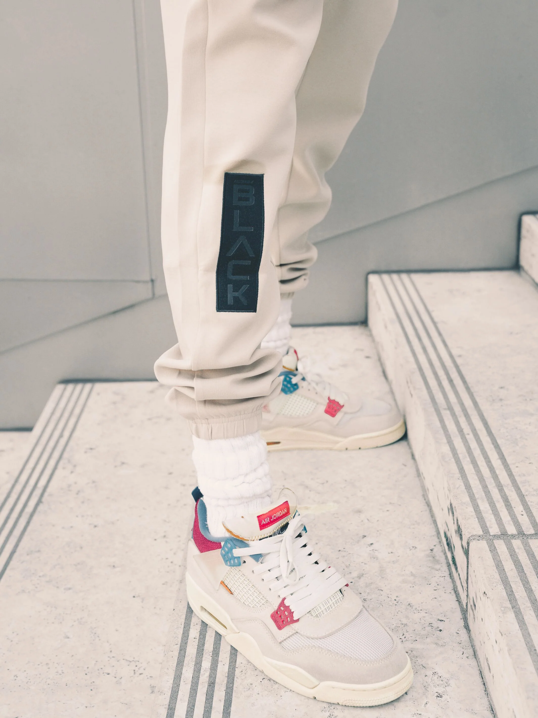 Unisex Embossed Patch Joggers - Image 14