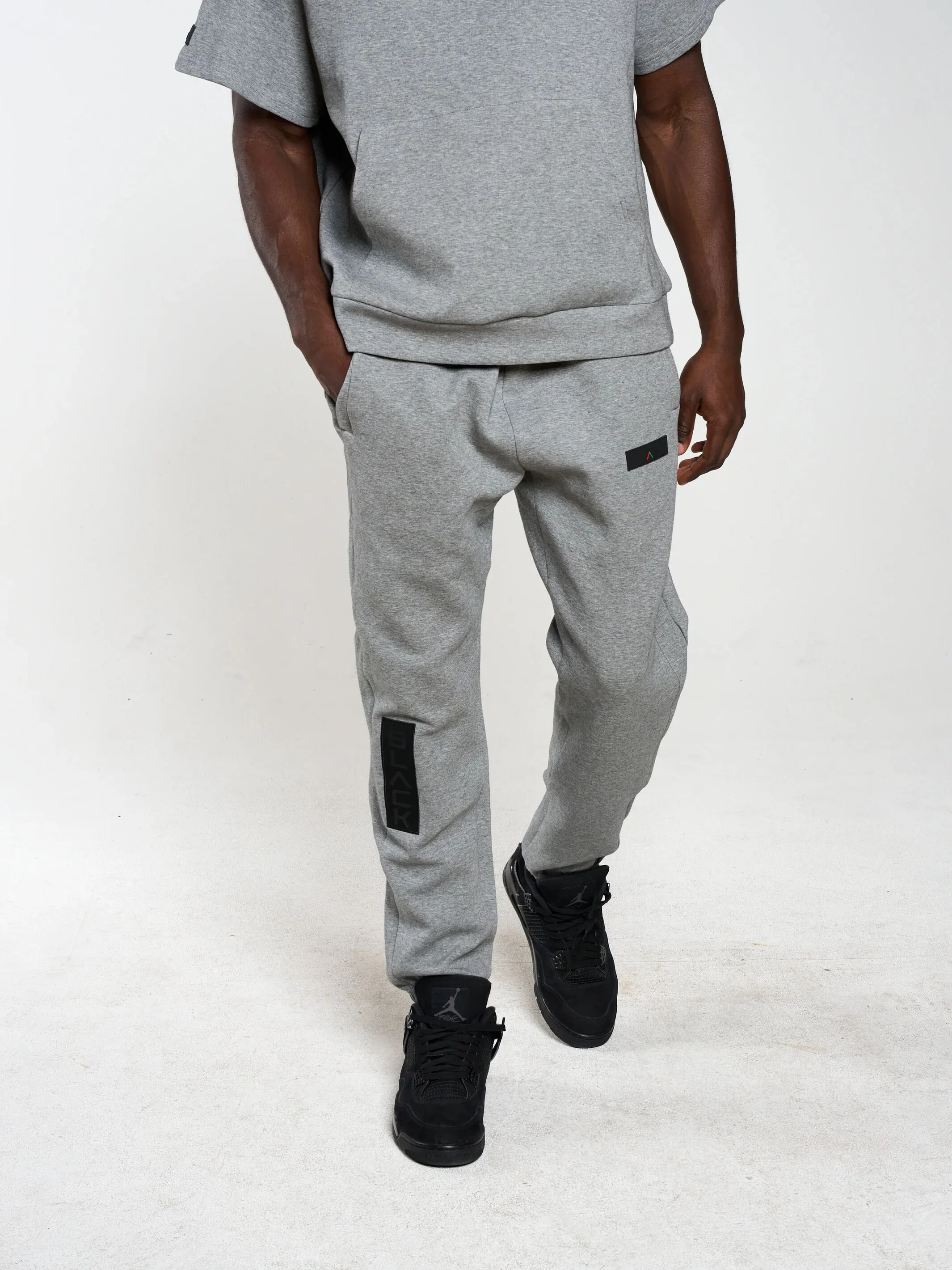 Unisex Embossed Patch Joggers - Image 25