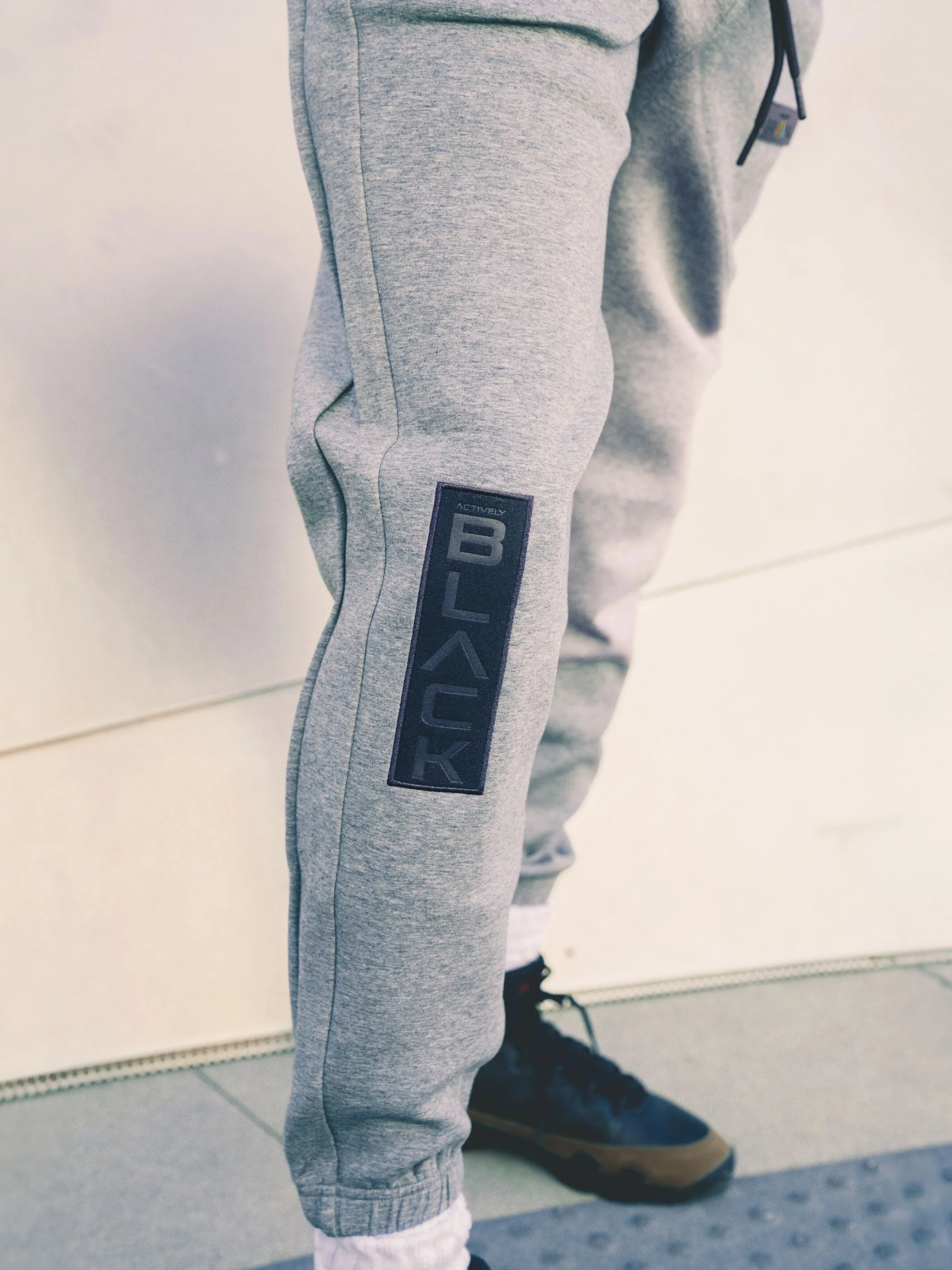 Unisex Embossed Patch Joggers - Image 8