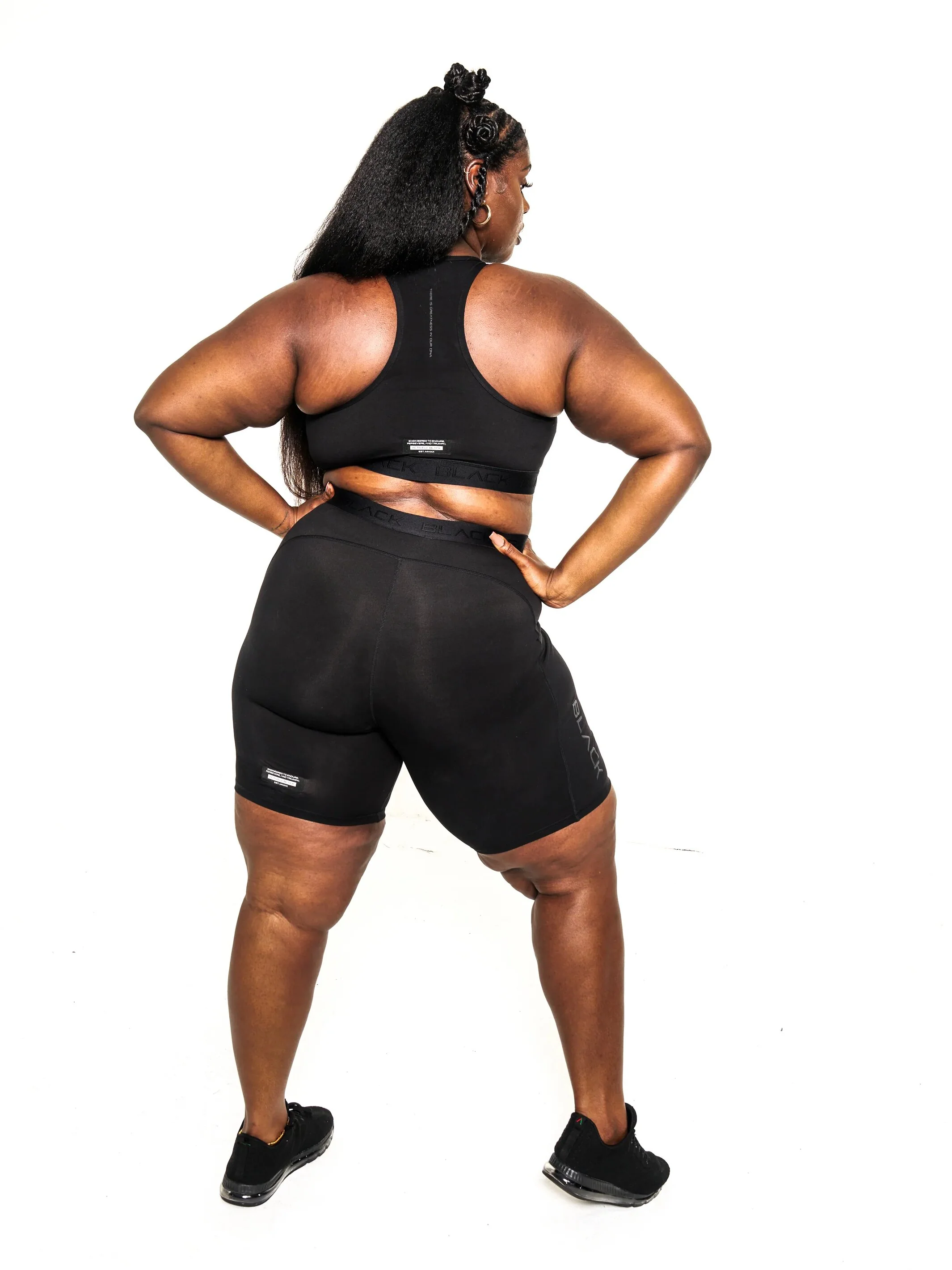Women's Stealth Biker Shorts - Image 3