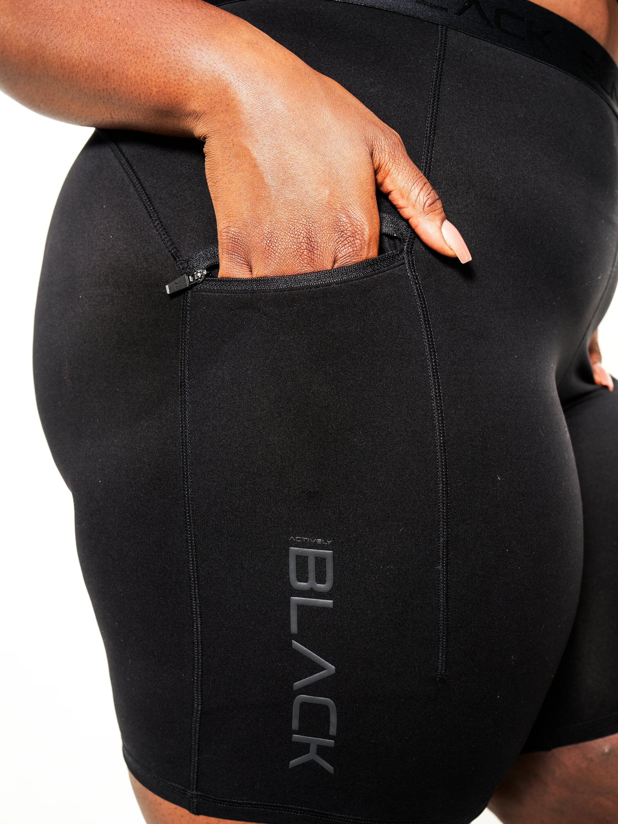 Women's Stealth Biker Shorts - Image 4
