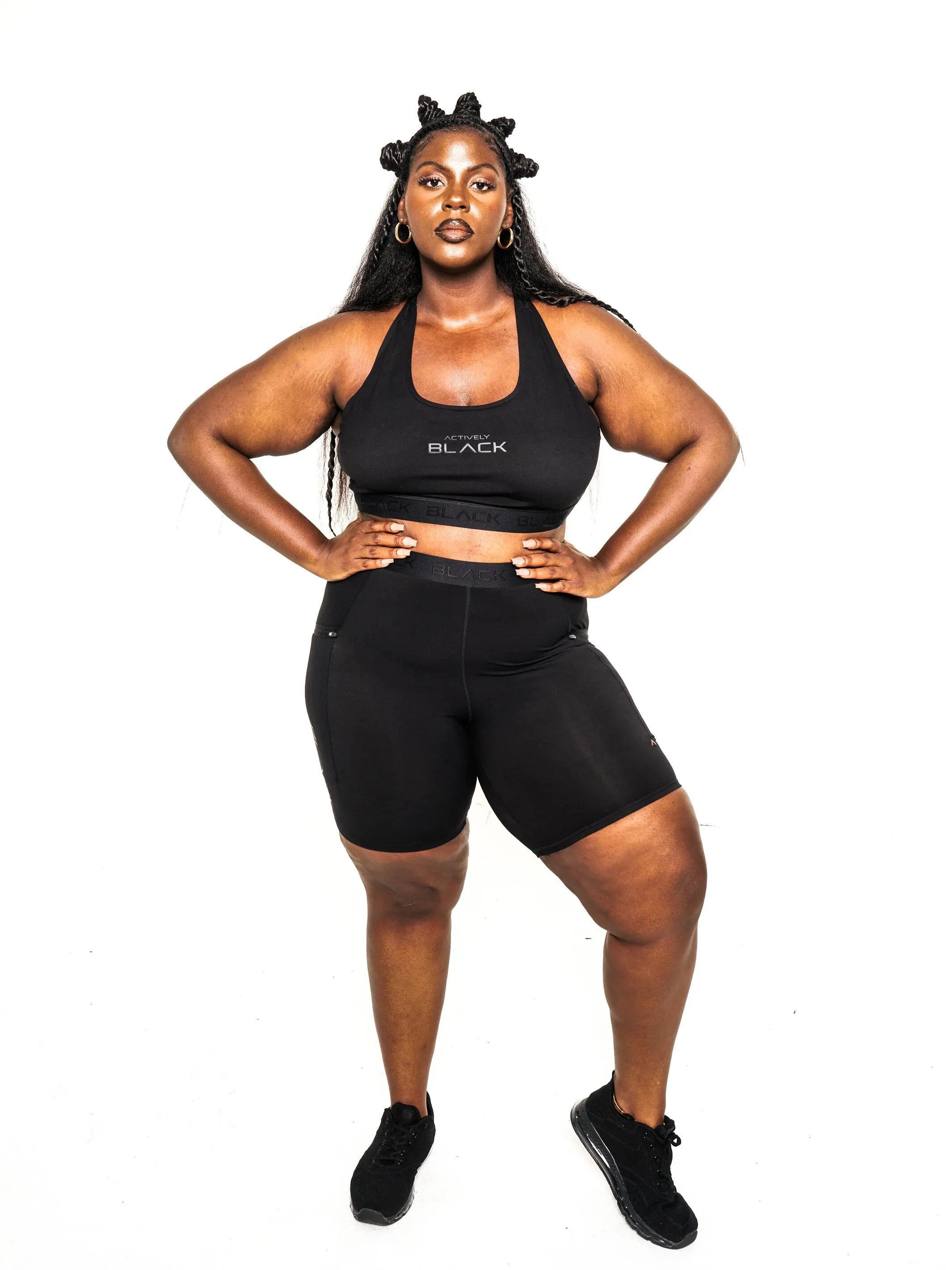 Women's Stealth Biker Shorts - Image 6