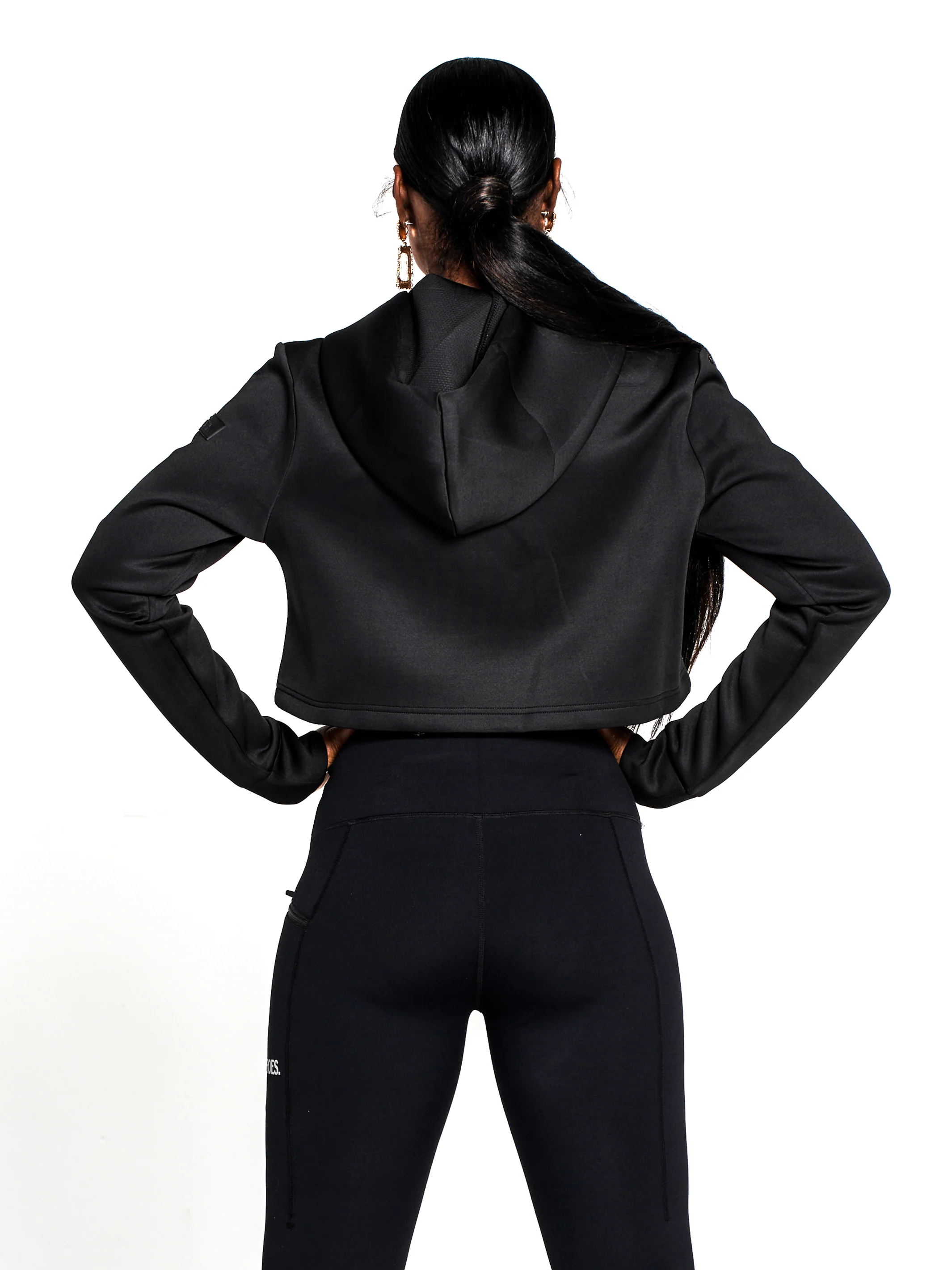 Women's BWAS Crop Hoodie - Image 6