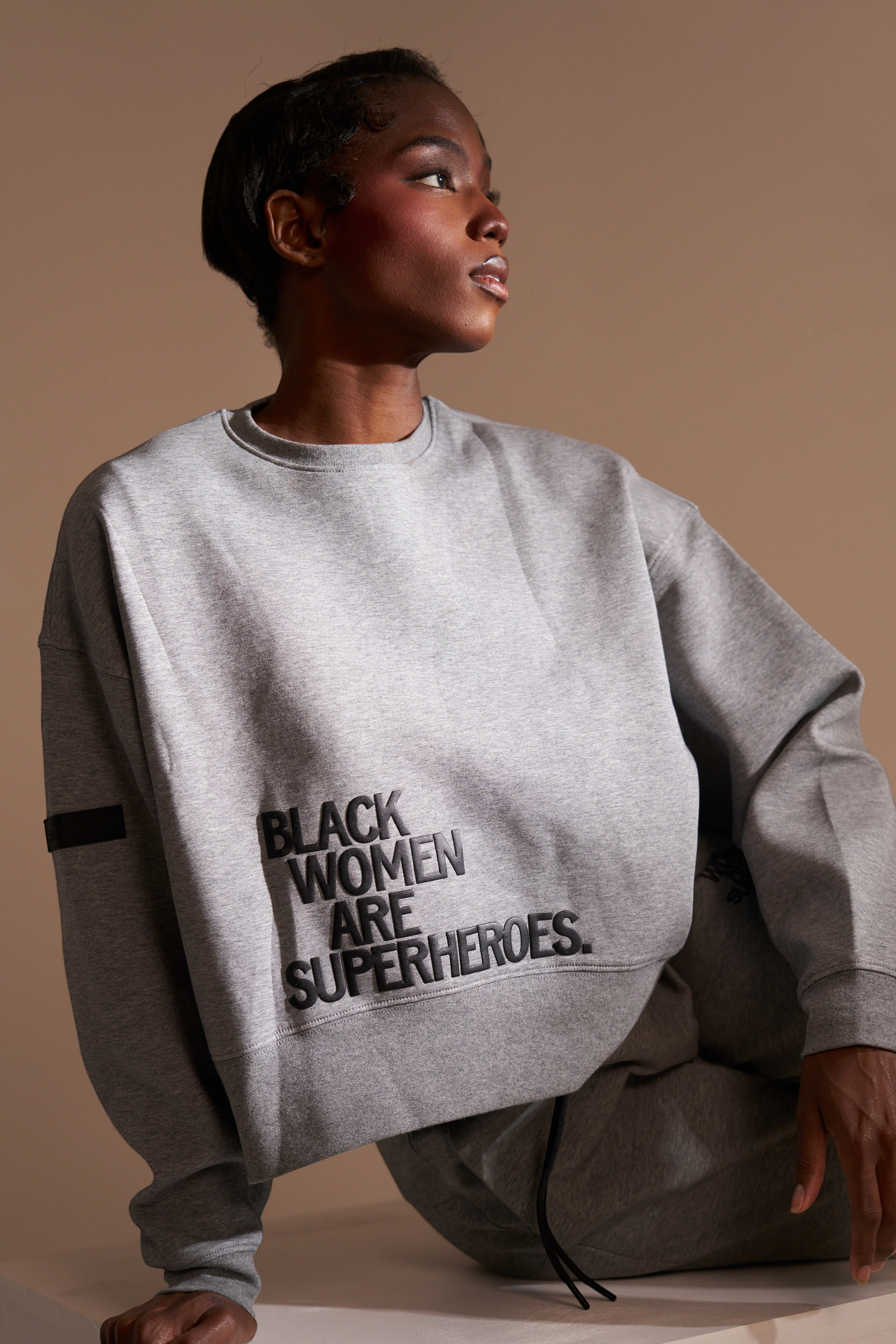 Women's BWAS Oversized Crewneck - Image 8