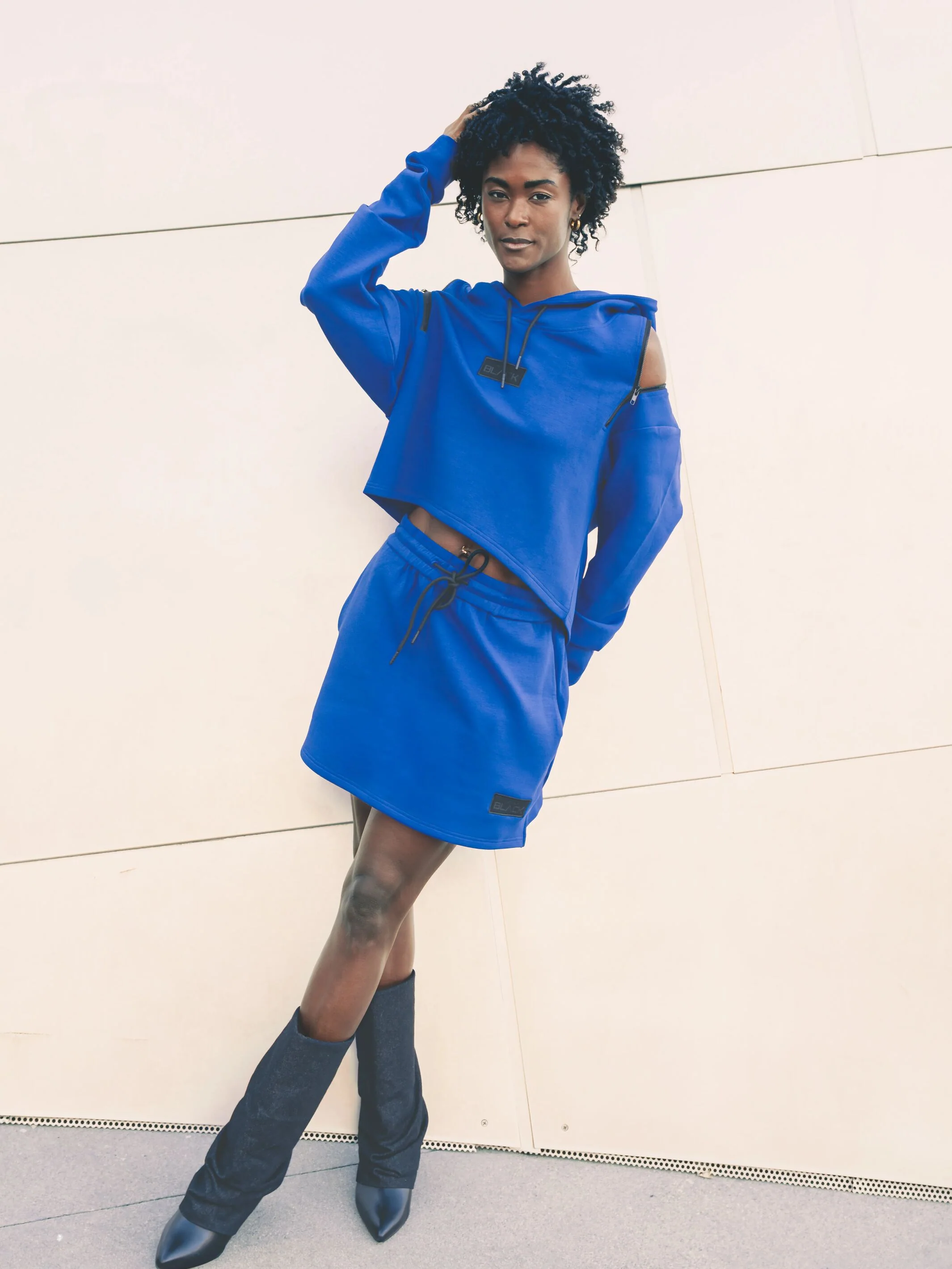 Women's Embossed Patch Skirt - Image 19