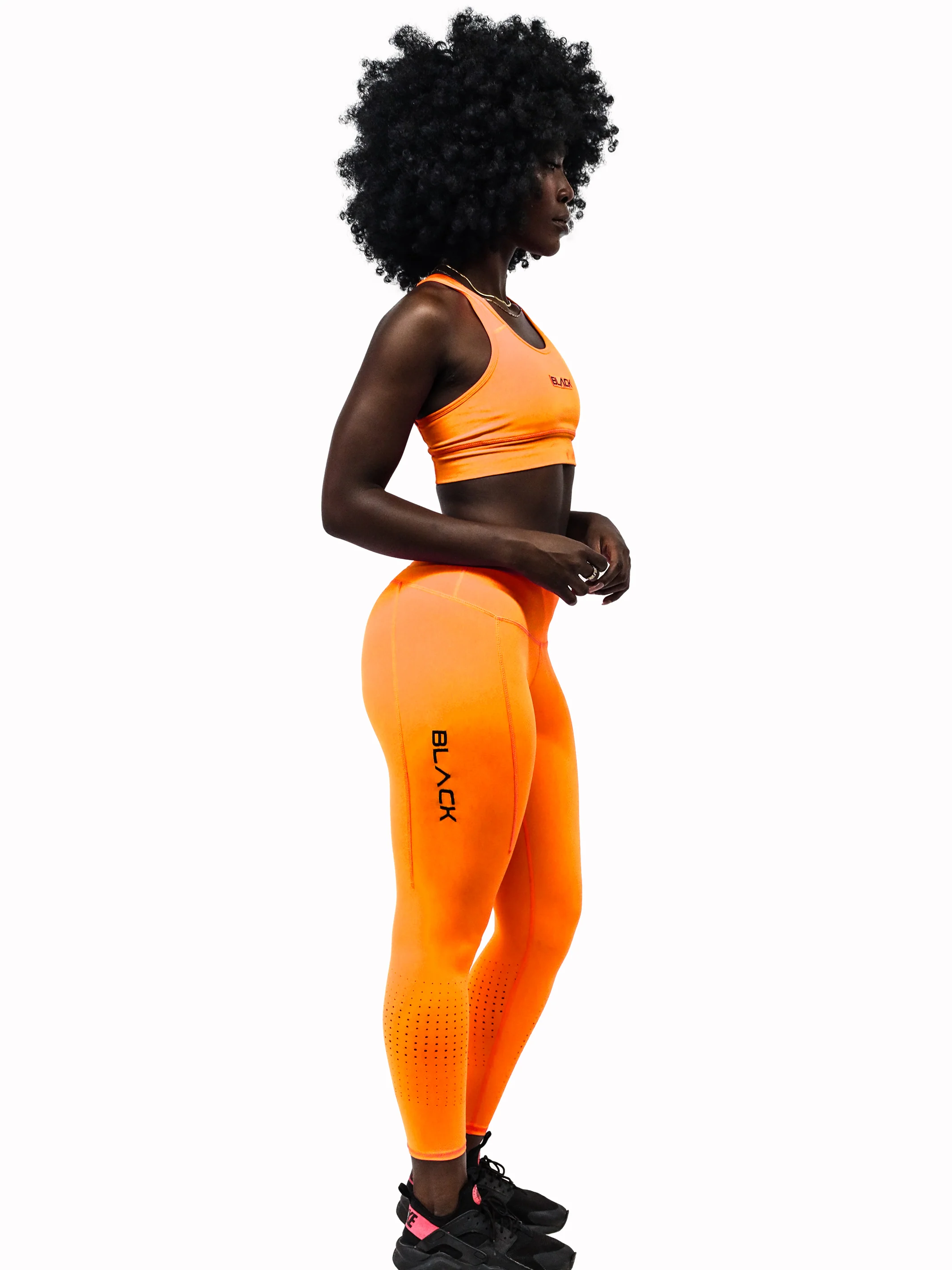 Women's Neon Performance Tights - Image 5