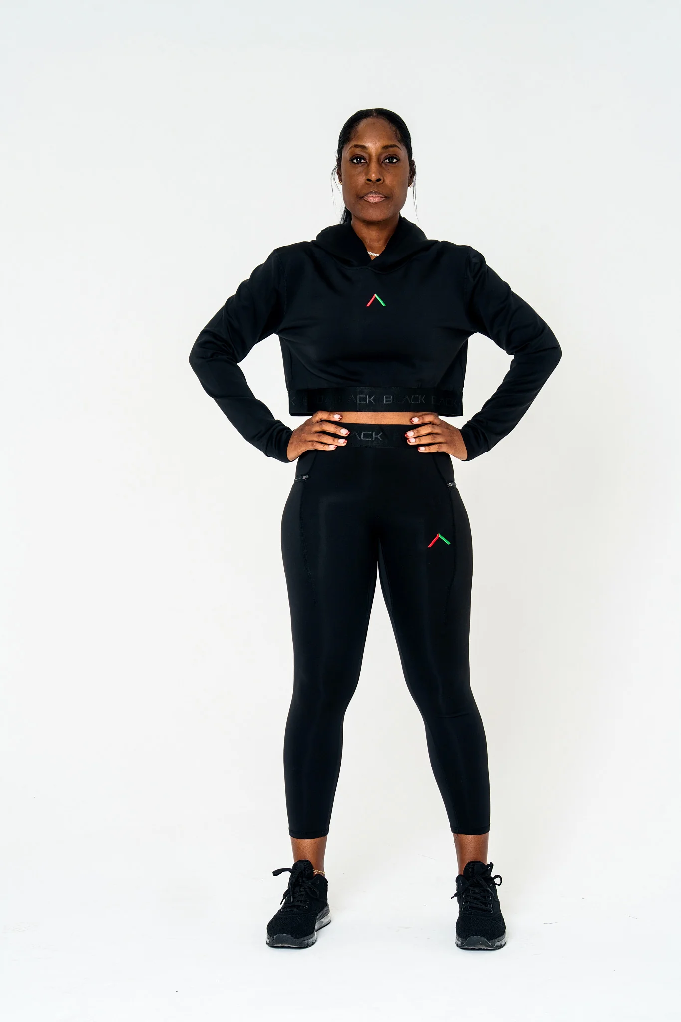 Women's Pinnacle Long Sleeve Crop Hoodie - Image 5