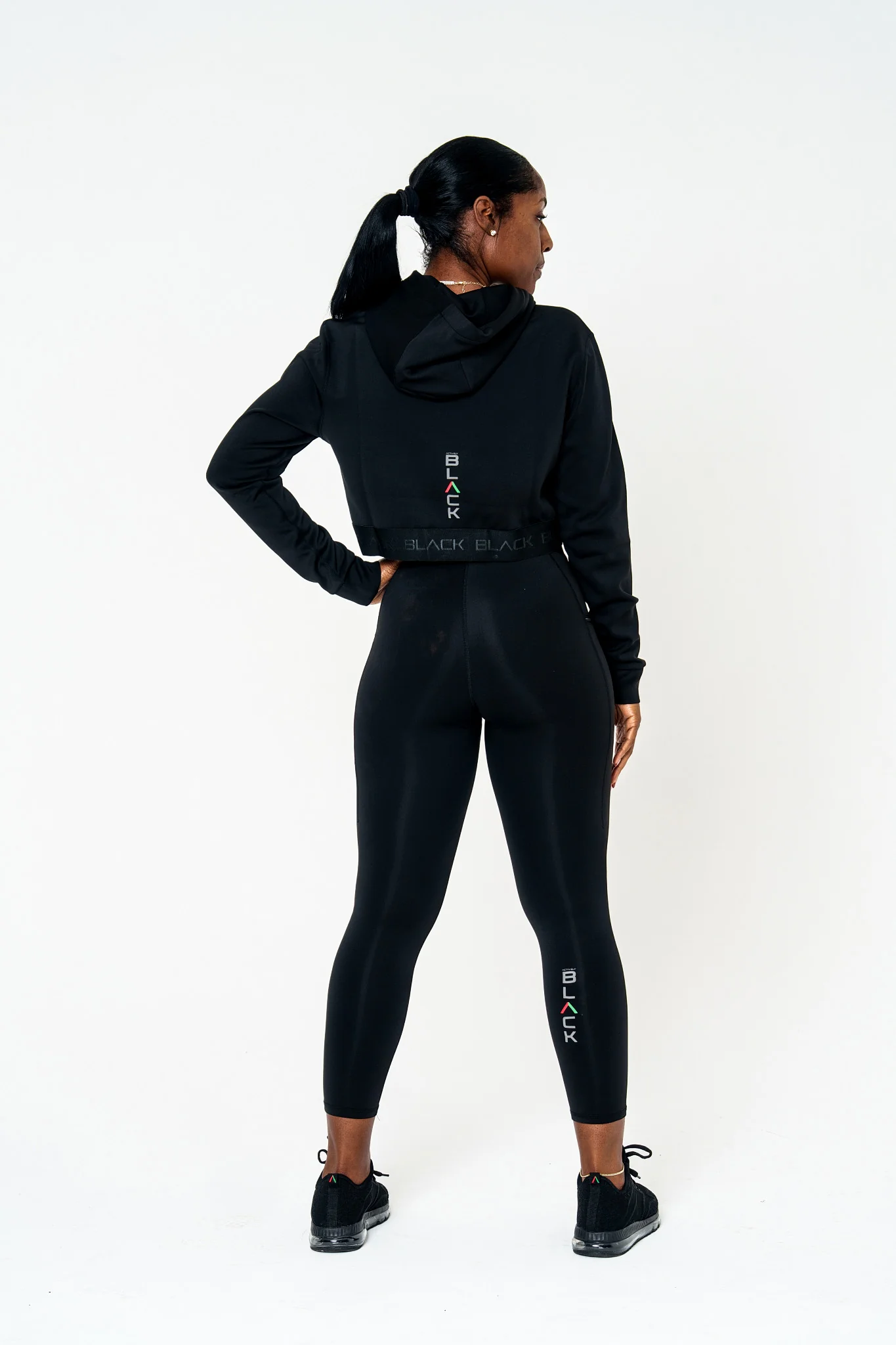 Women's Pinnacle Long Sleeve Crop Hoodie - Image 7