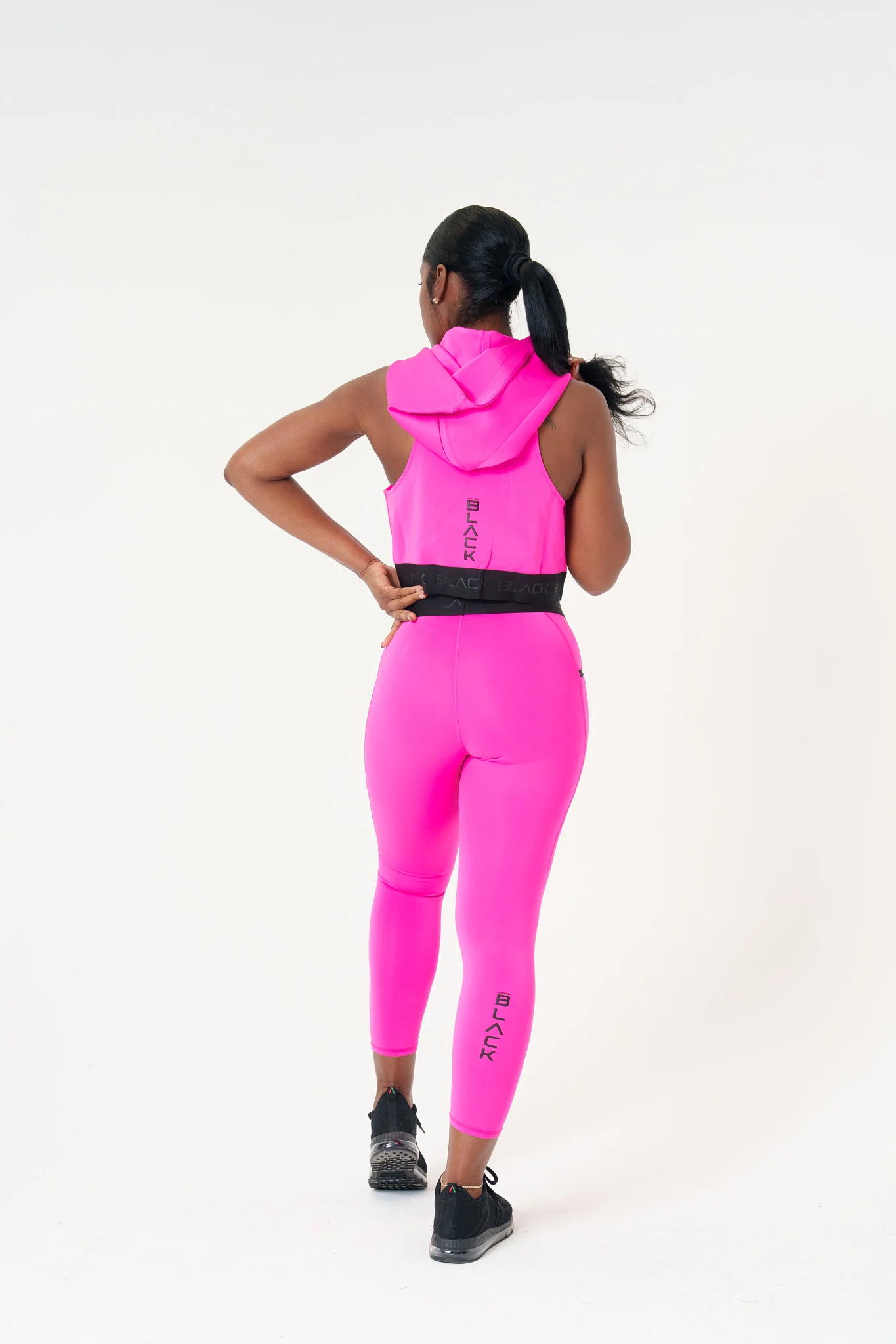 Women's Pinnacle Sleeveless Hoodie - Image 6