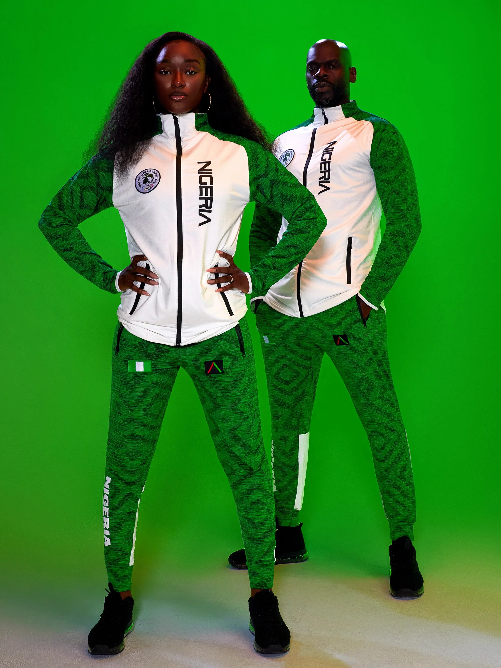 Women's Team Nigeria Track Joggers - Image 4