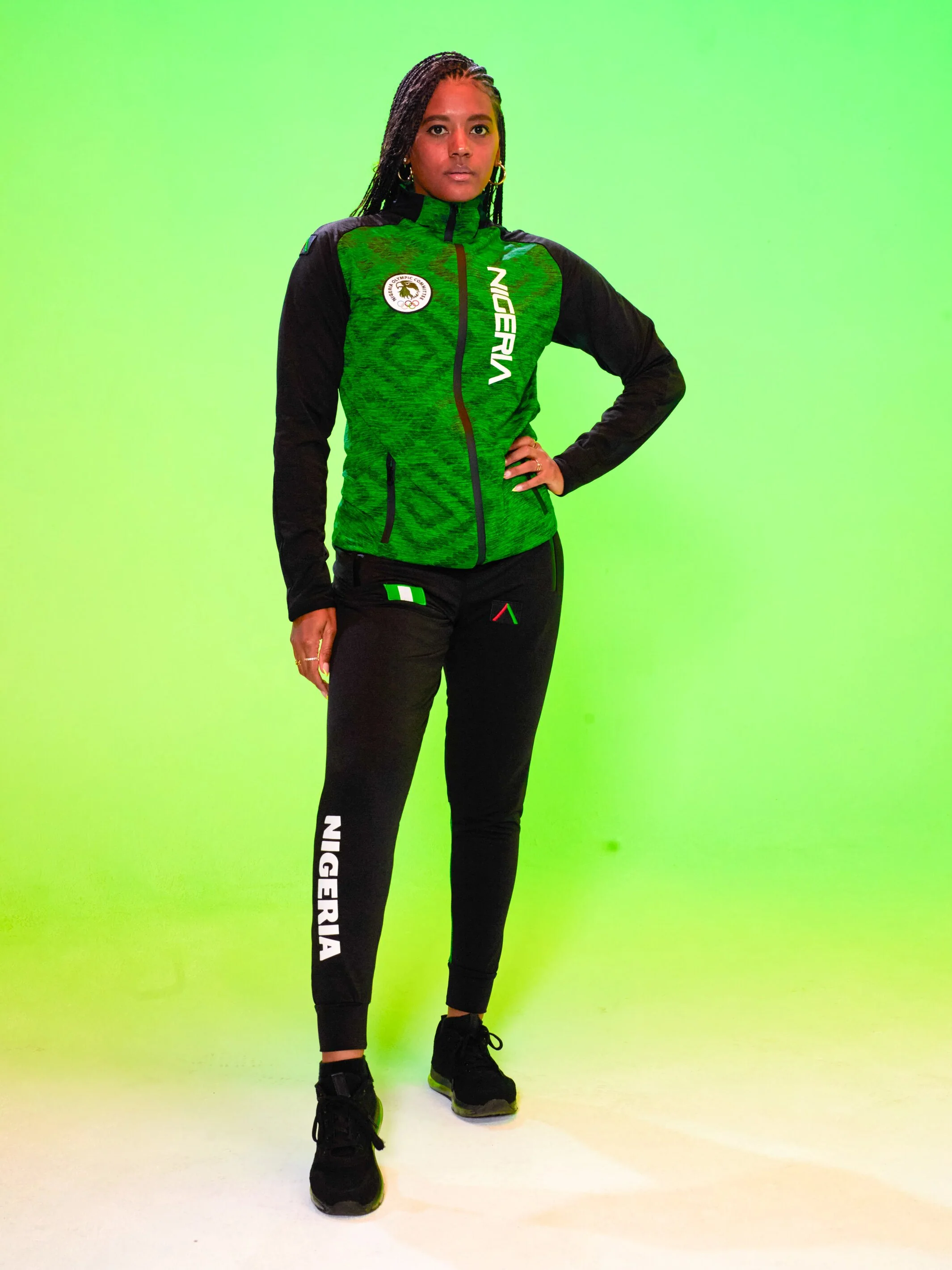 Women's Team Nigeria Track Joggers - Image 5