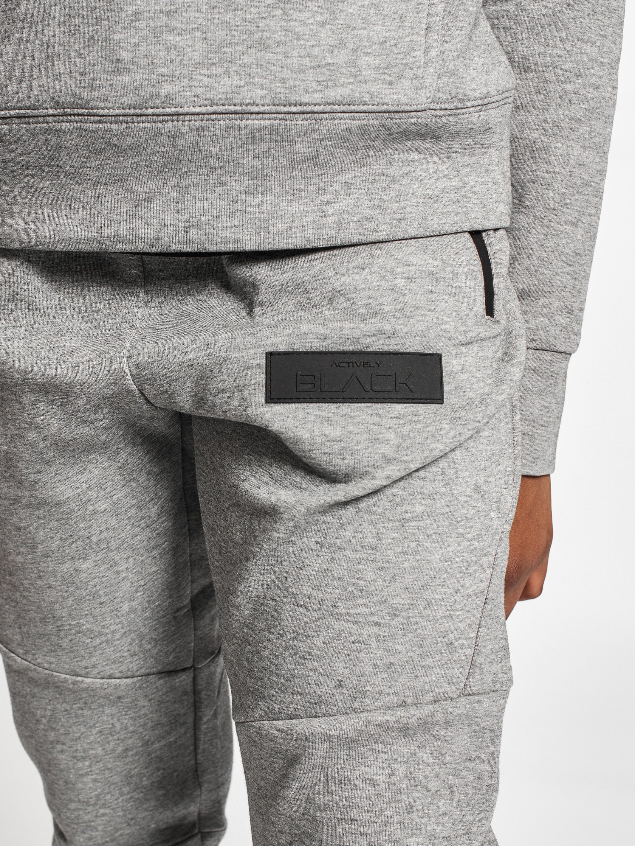 Youth Actively Black Performance Tech Joggers - Image 4